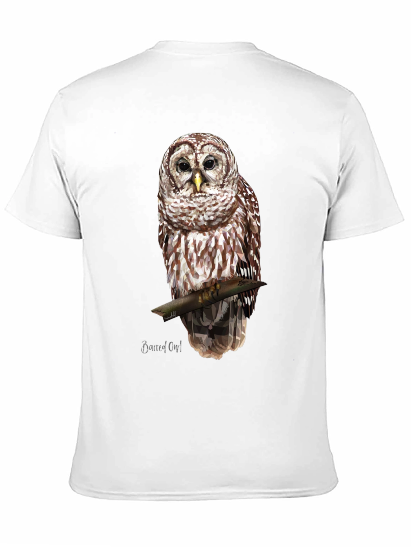 Owl Graphic T-Shirt - Nature Lover Apparel