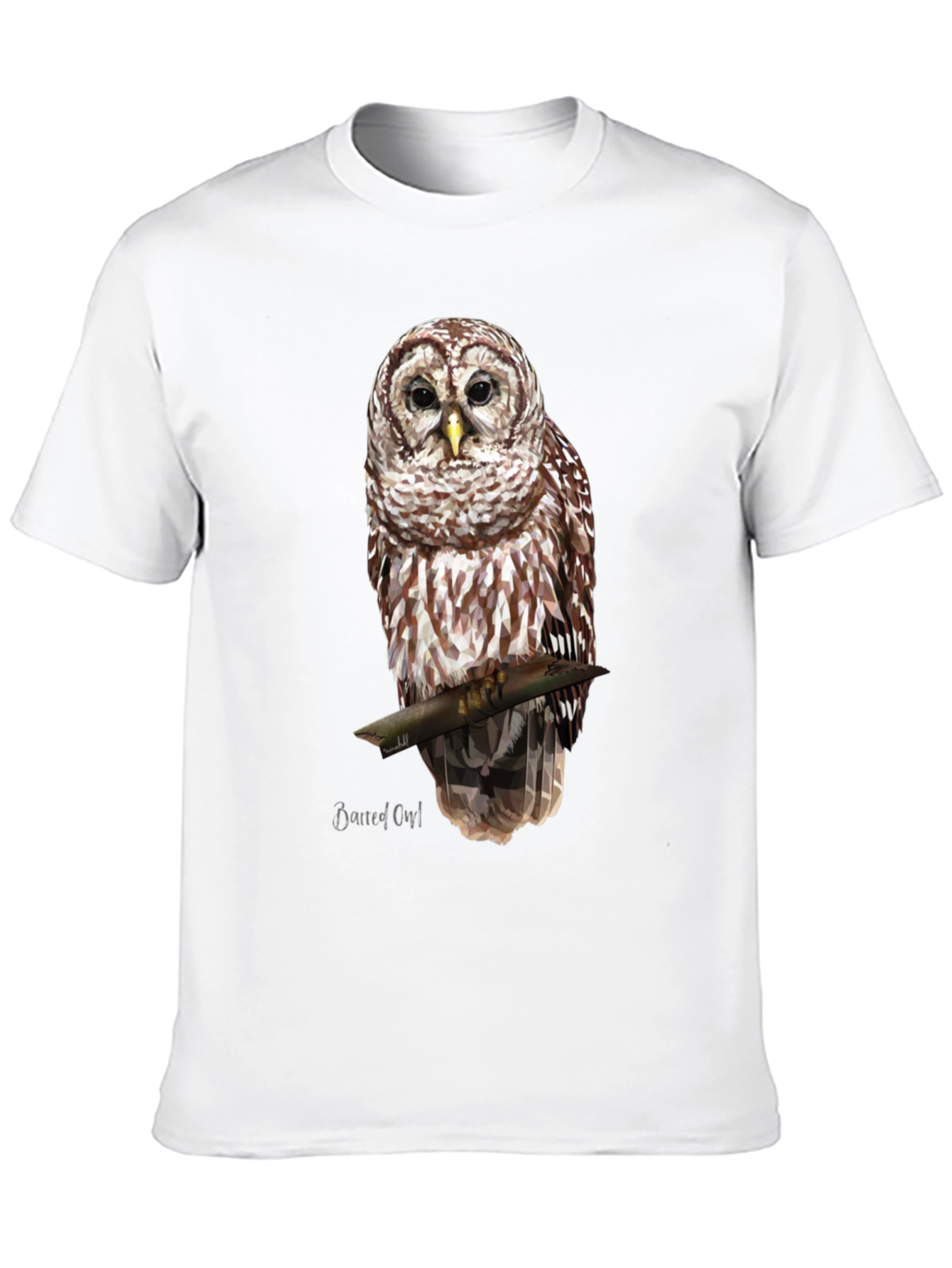 Owl Graphic T-Shirt - Nature Lover Apparel