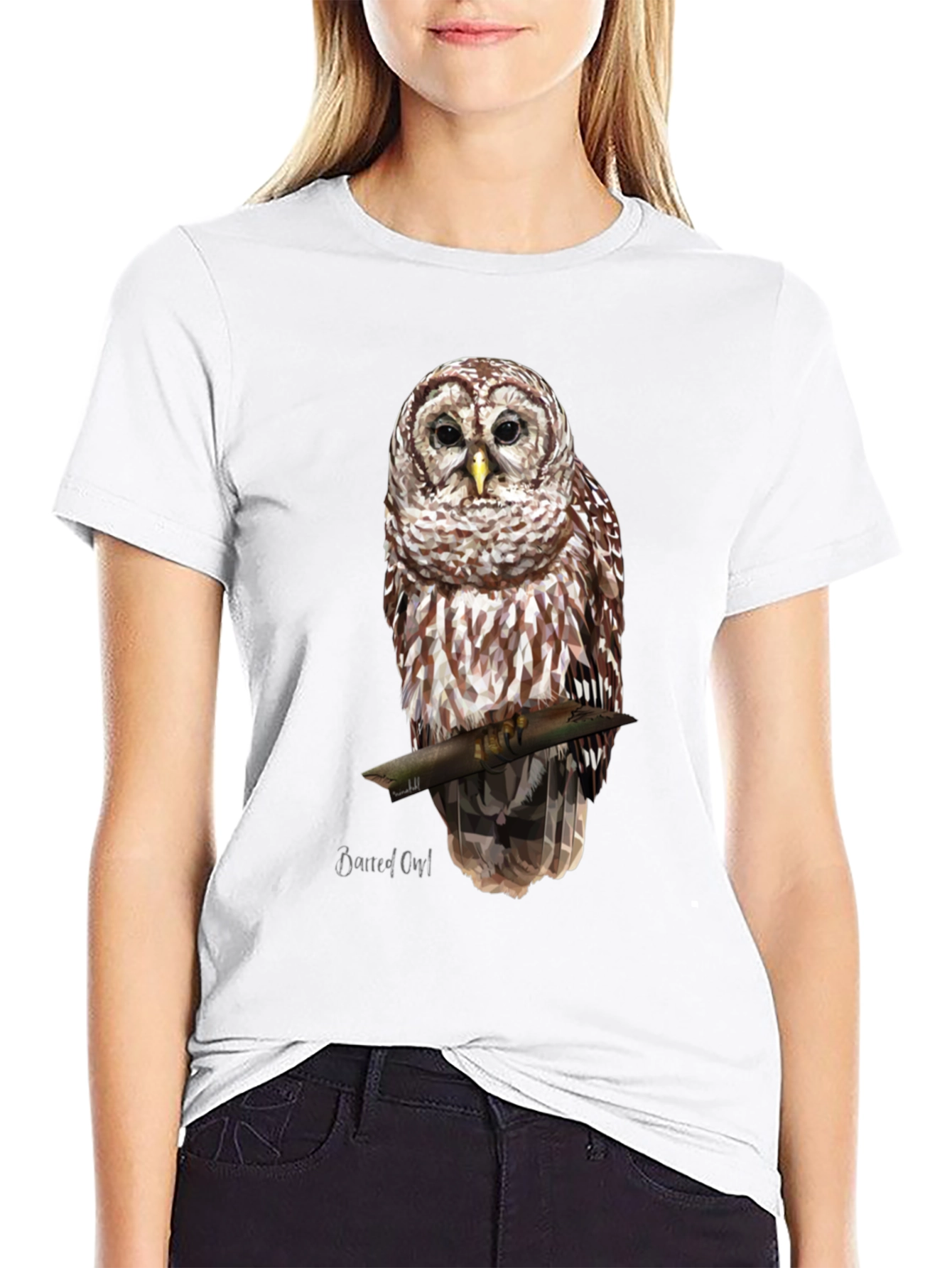 Owl Graphic T-Shirt - Nature Lover Apparel