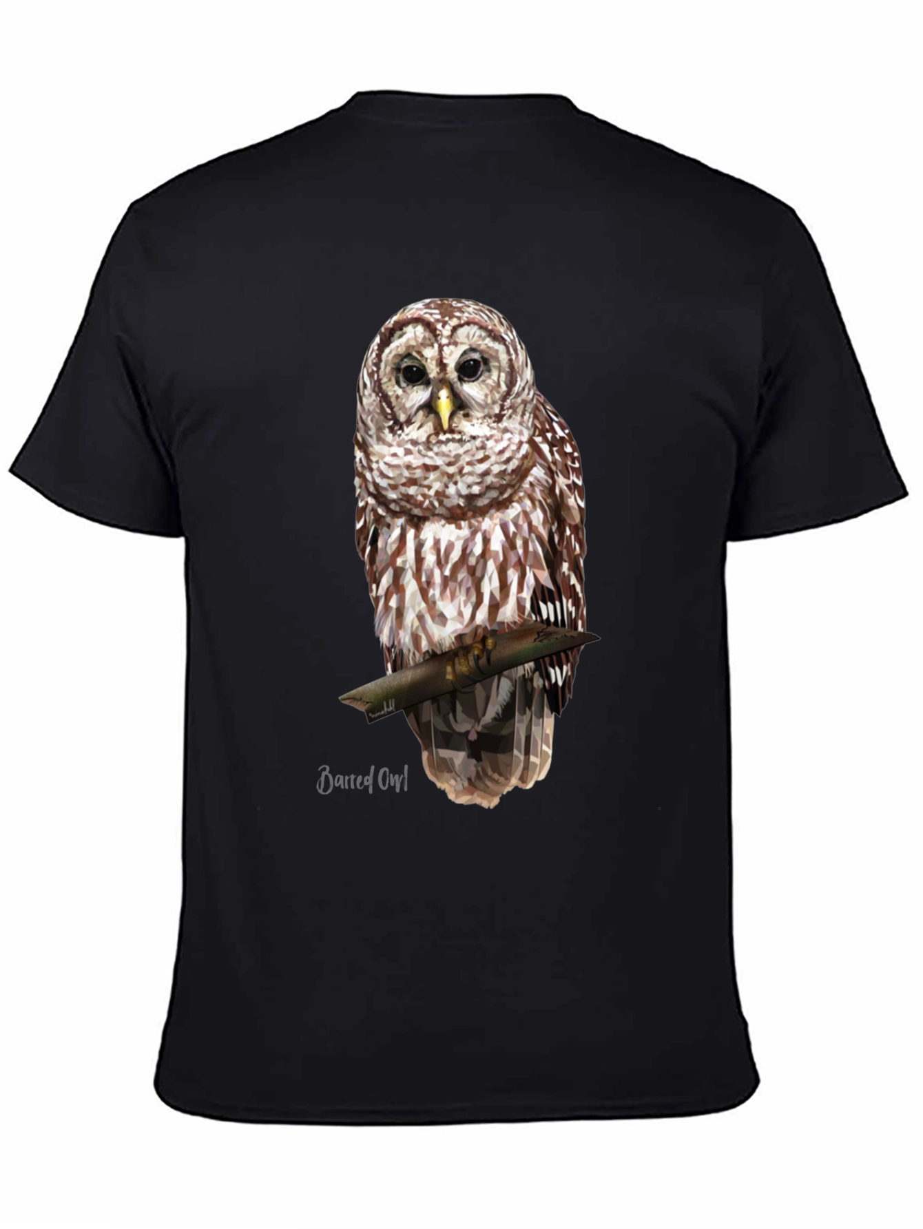 Owl Graphic T-Shirt - Nature Lover Apparel