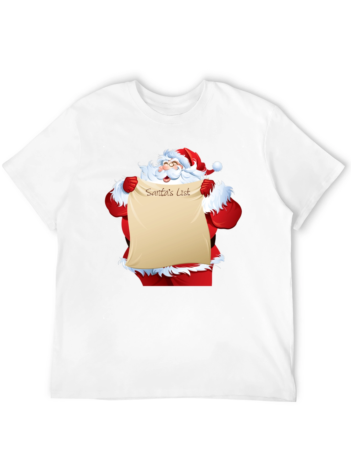 Santas List Graphic Tee - Holiday Cheer