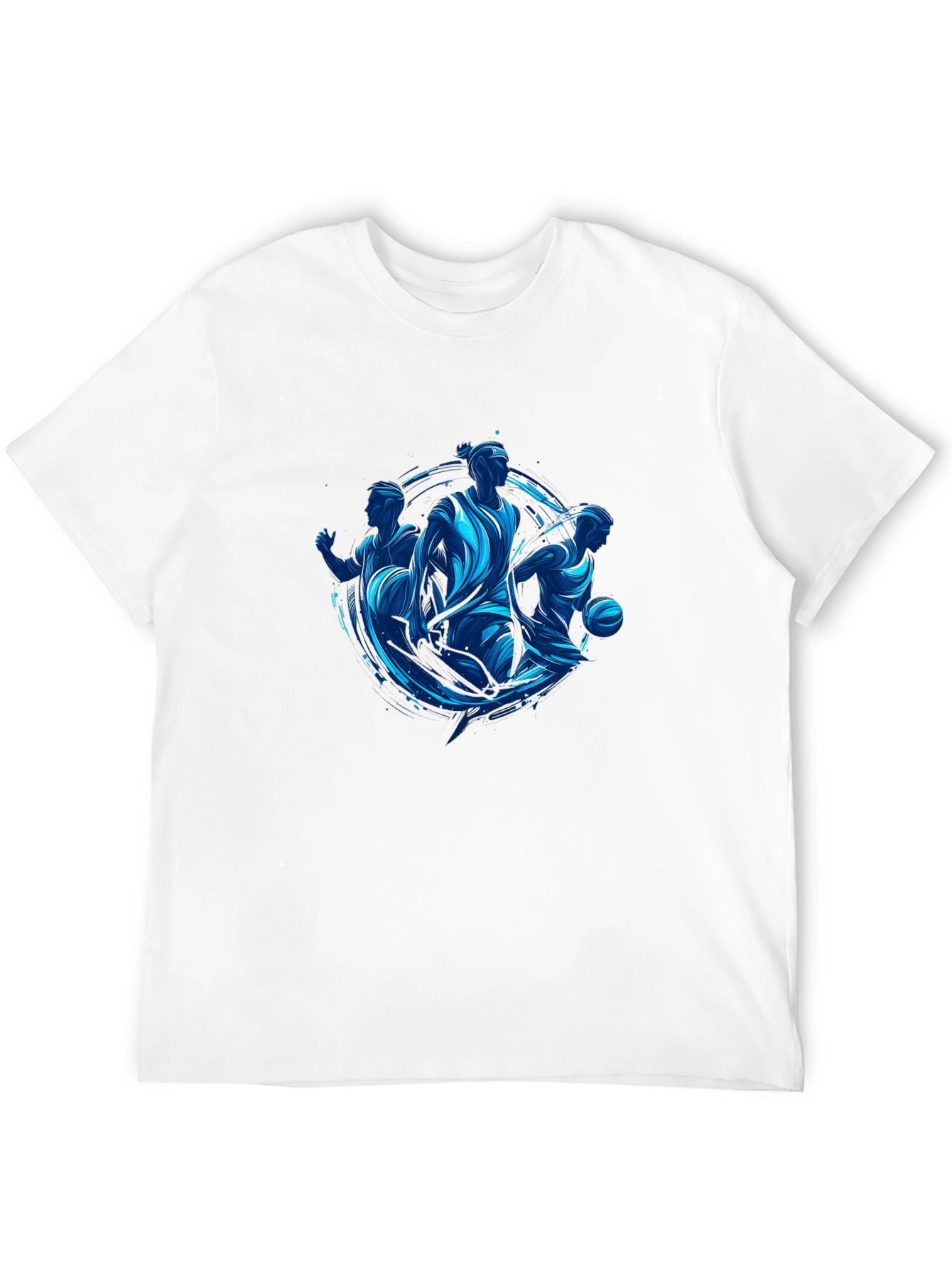 Basketball Player Graphic Black T-Shirt