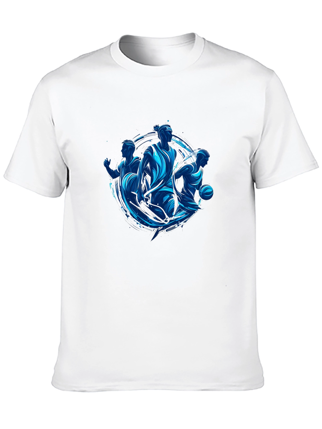 Basketball Player Graphic Black T-Shirt