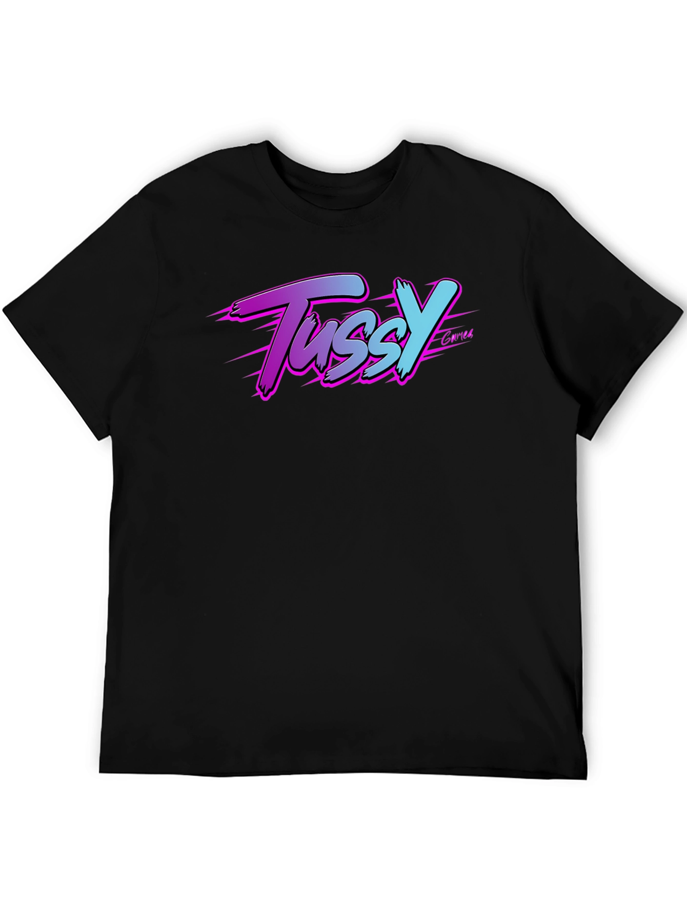 Tussy Gamer T-Shirt - Black Graphic Tee