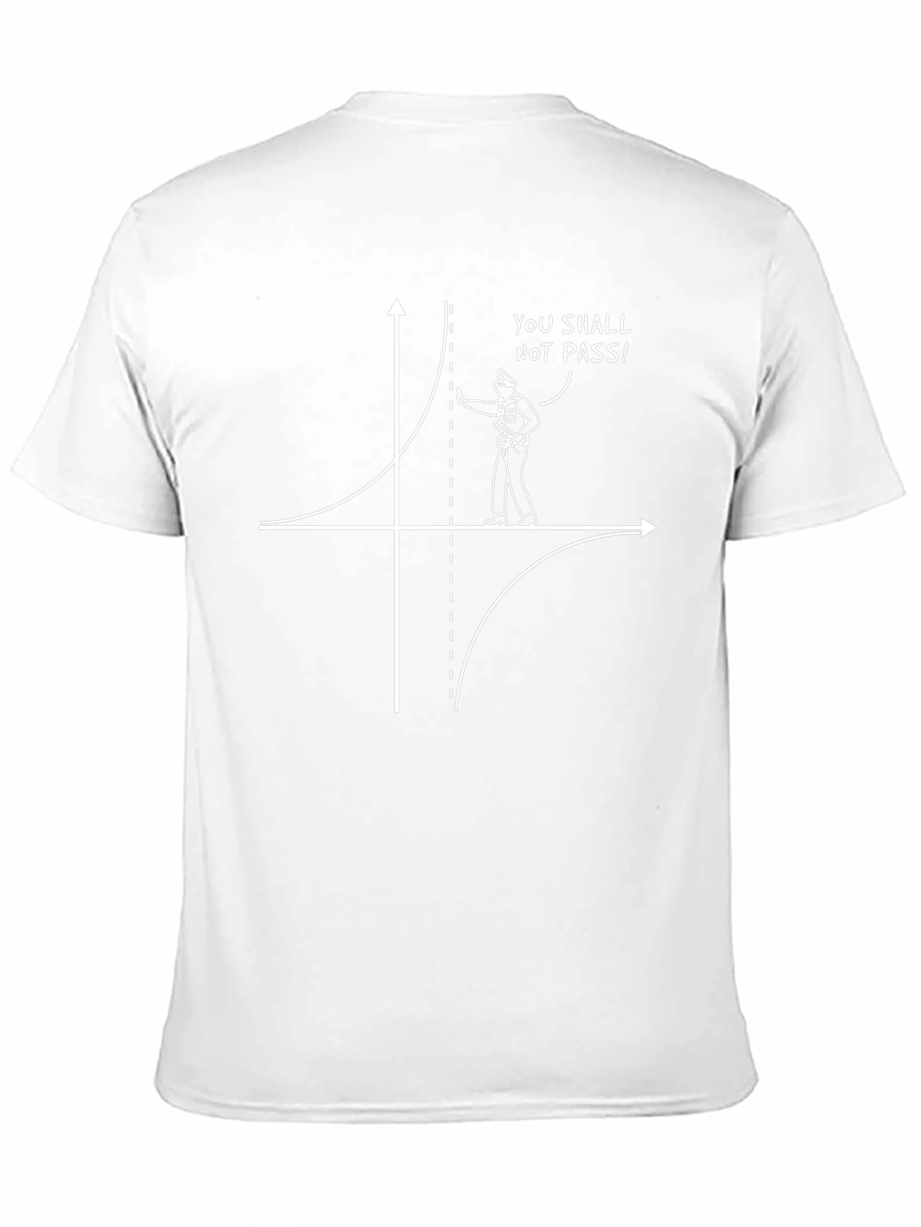 You Shall Not Pass Math Pun T-Shirt