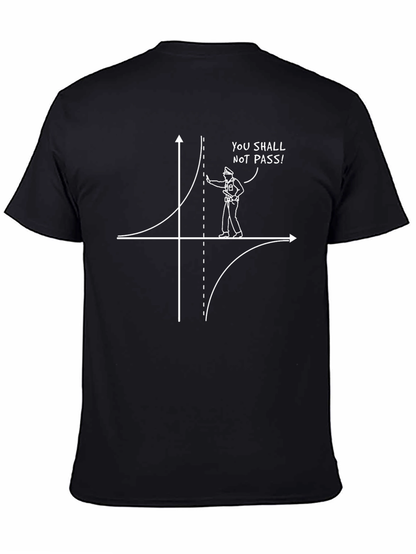 You Shall Not Pass Math Pun T-Shirt