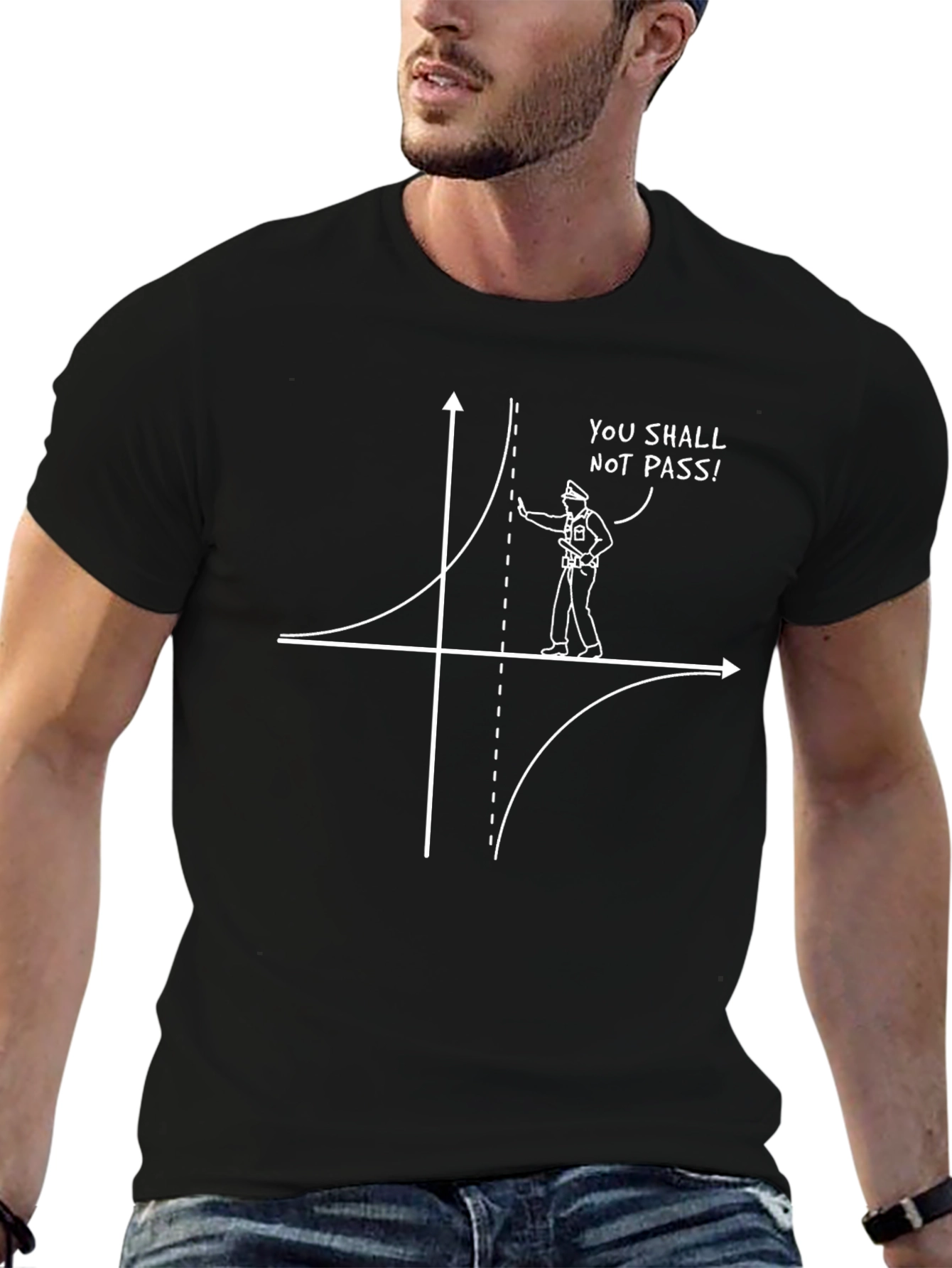You Shall Not Pass Math Pun T-Shirt