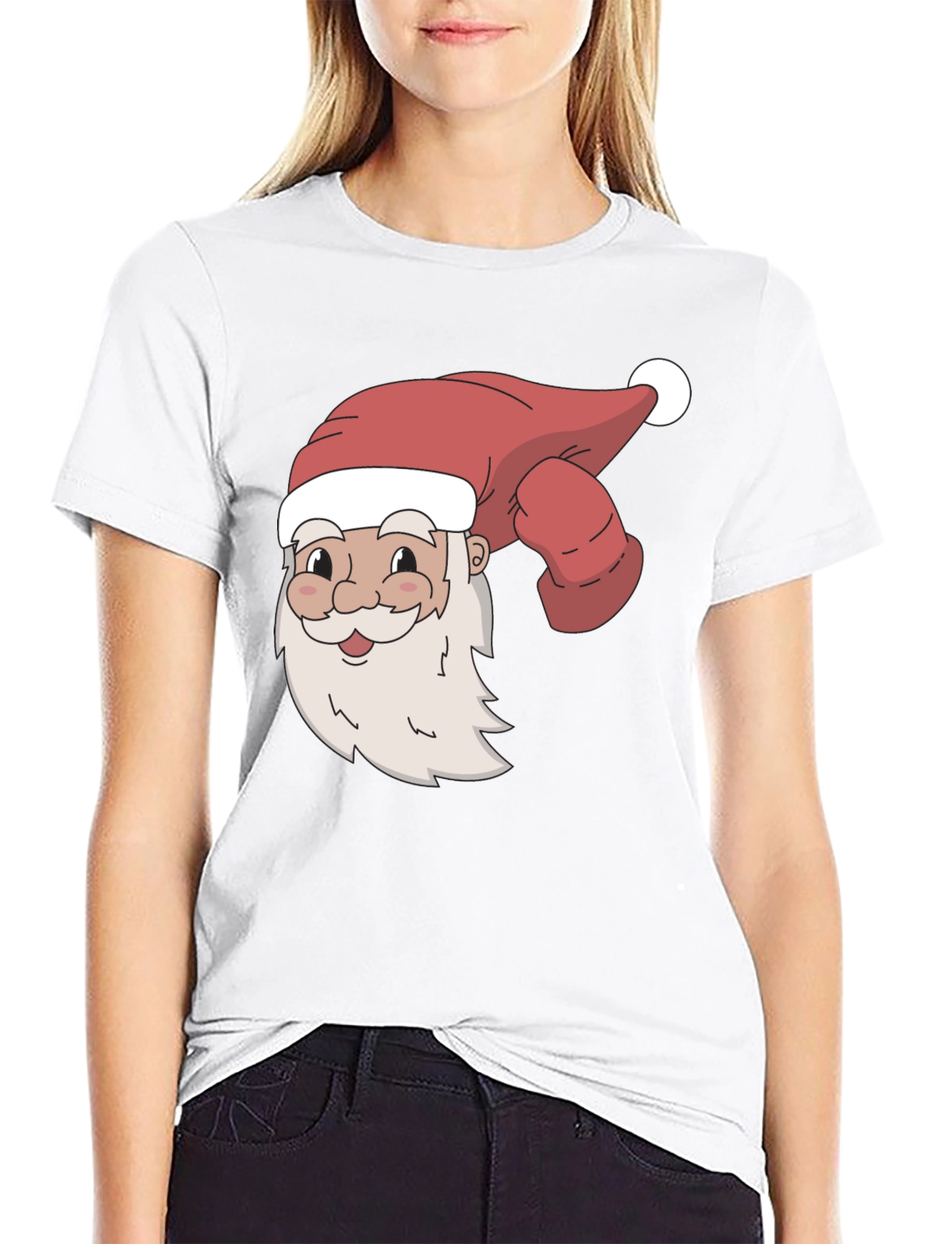 Santa T-Shirt - Holiday Festive Tee