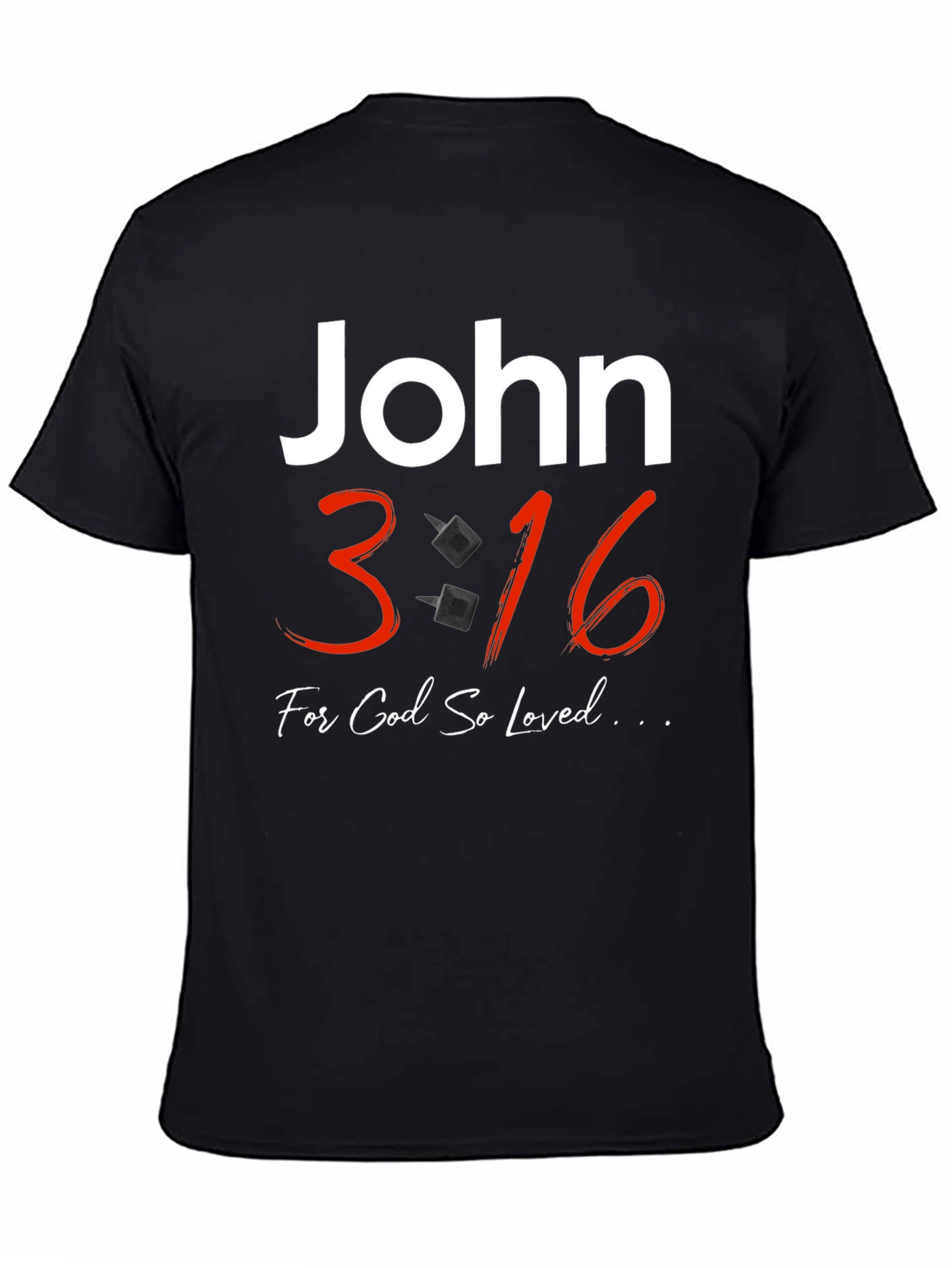 John 3:16 Graphic T-Shirt - Christian Faith Tee