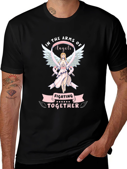 In the Arms of Angels Fighting Together T-Shirt