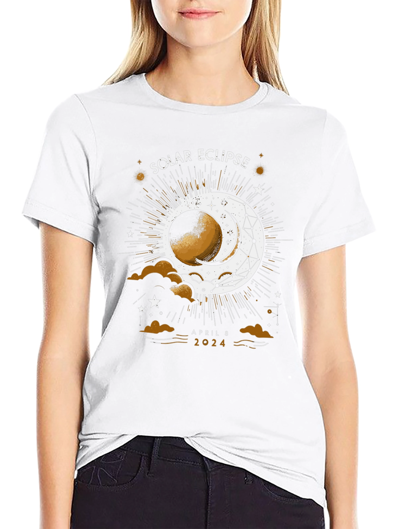 Solar Eclipse April 8 2024 T-Shirt