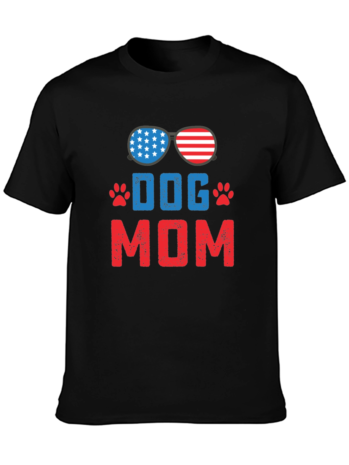 Dog Mom Patriotic T-Shirt
