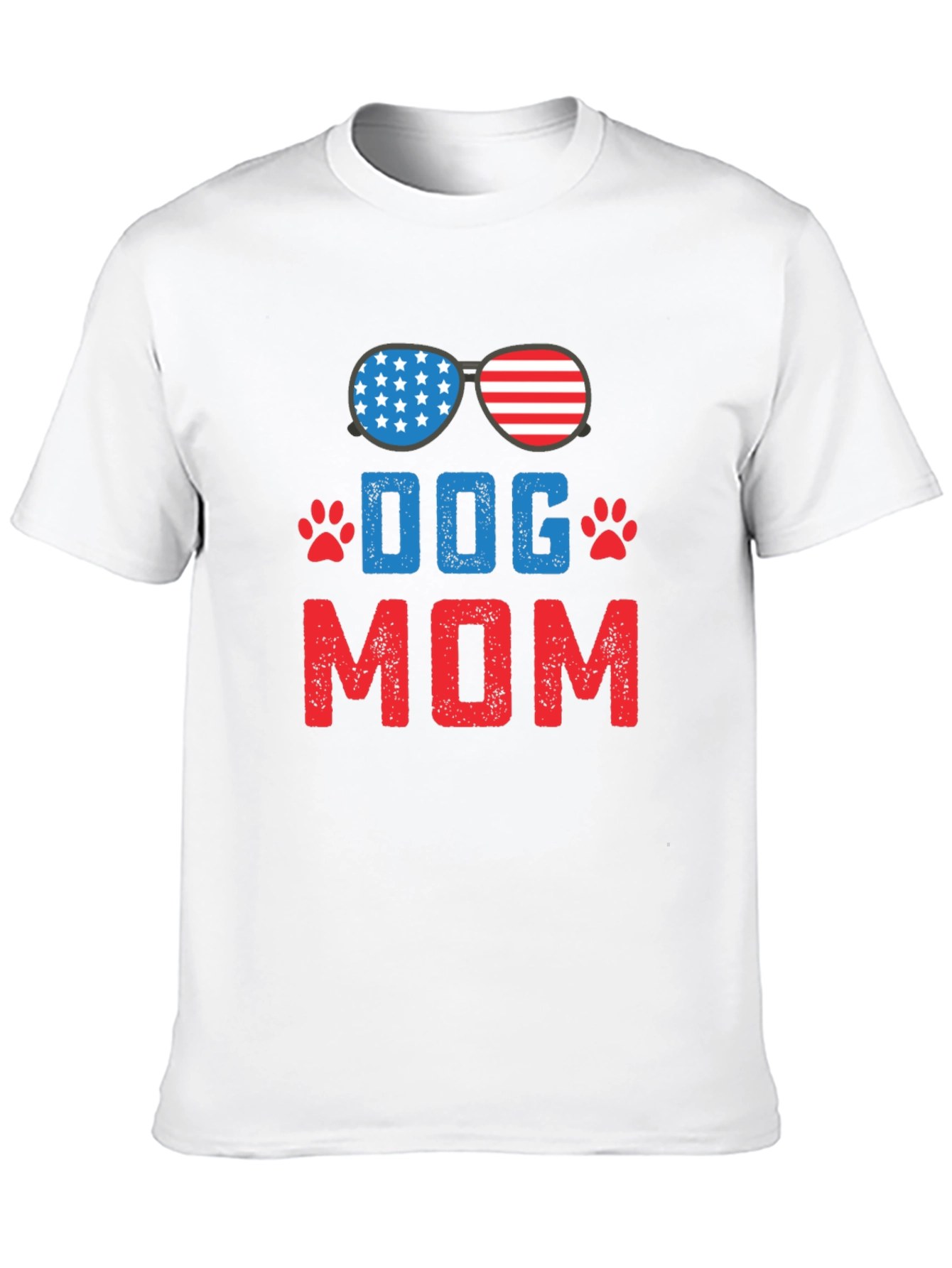 Dog Mom Patriotic T-Shirt