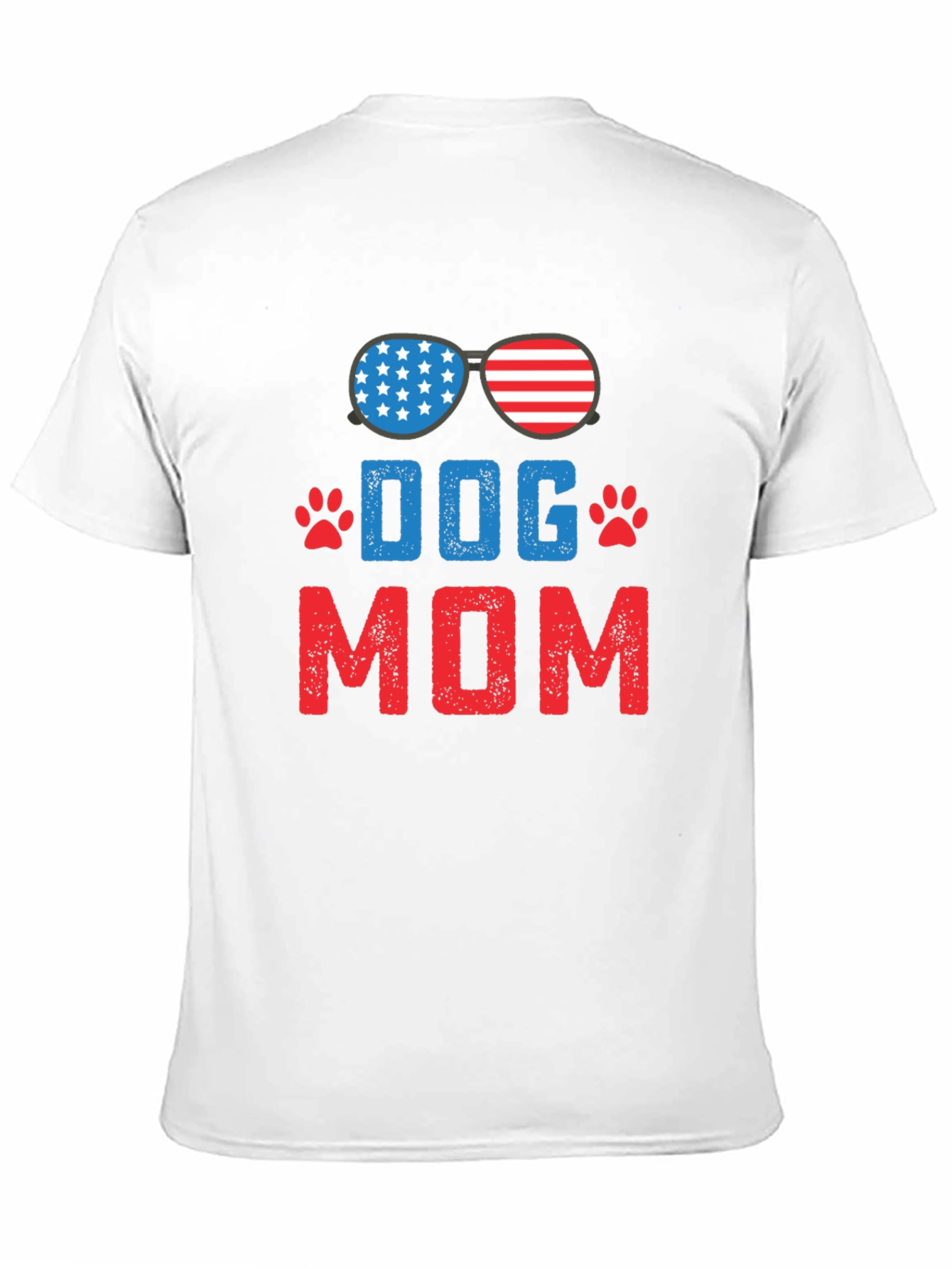 Dog Mom Patriotic T-Shirt