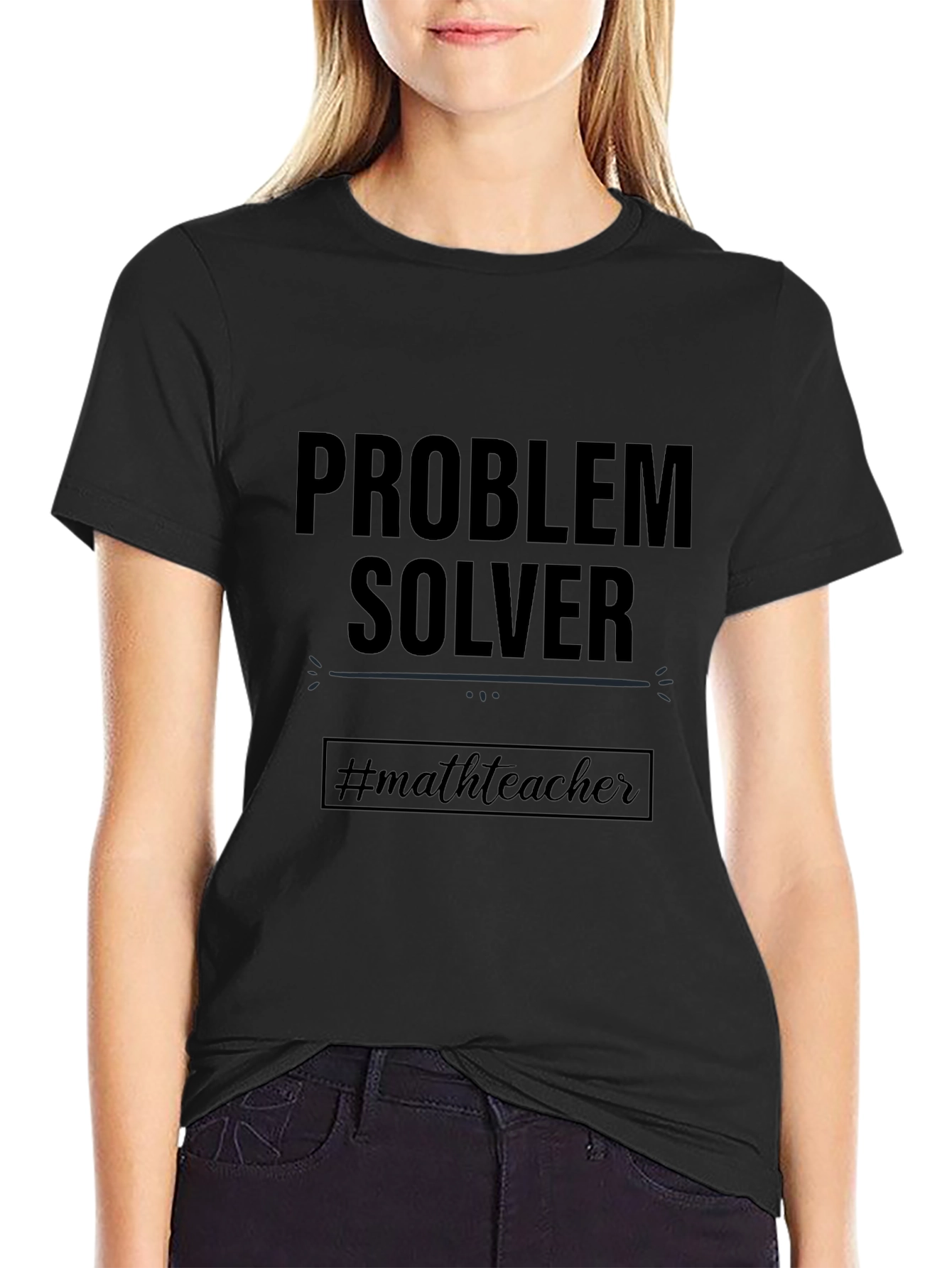 Problem Solver Math Teacher T-Shirt