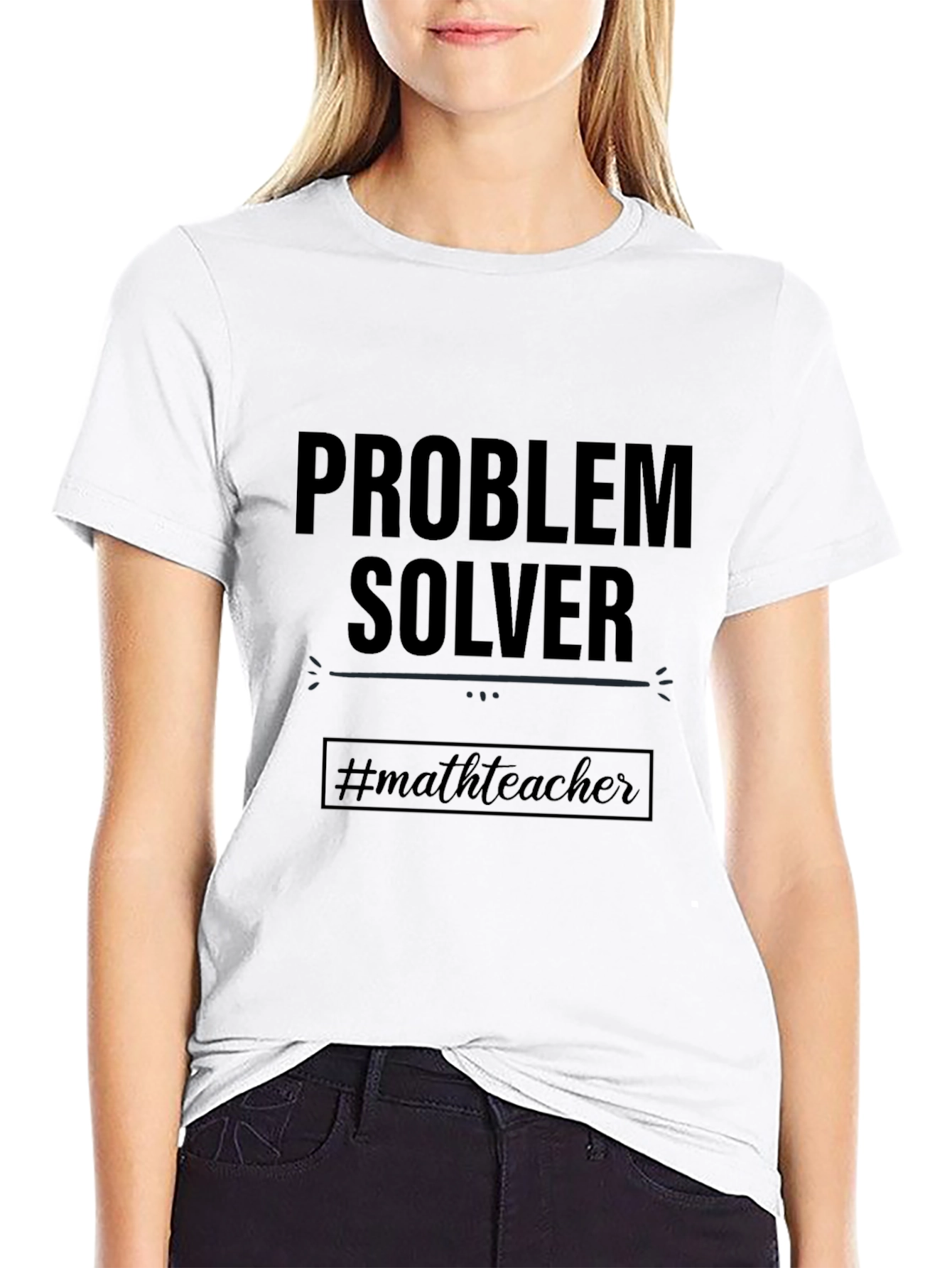 Problem Solver Math Teacher T-Shirt