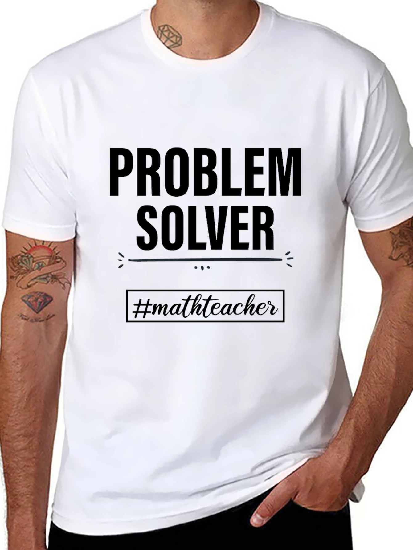 Problem Solver Math Teacher T-Shirt