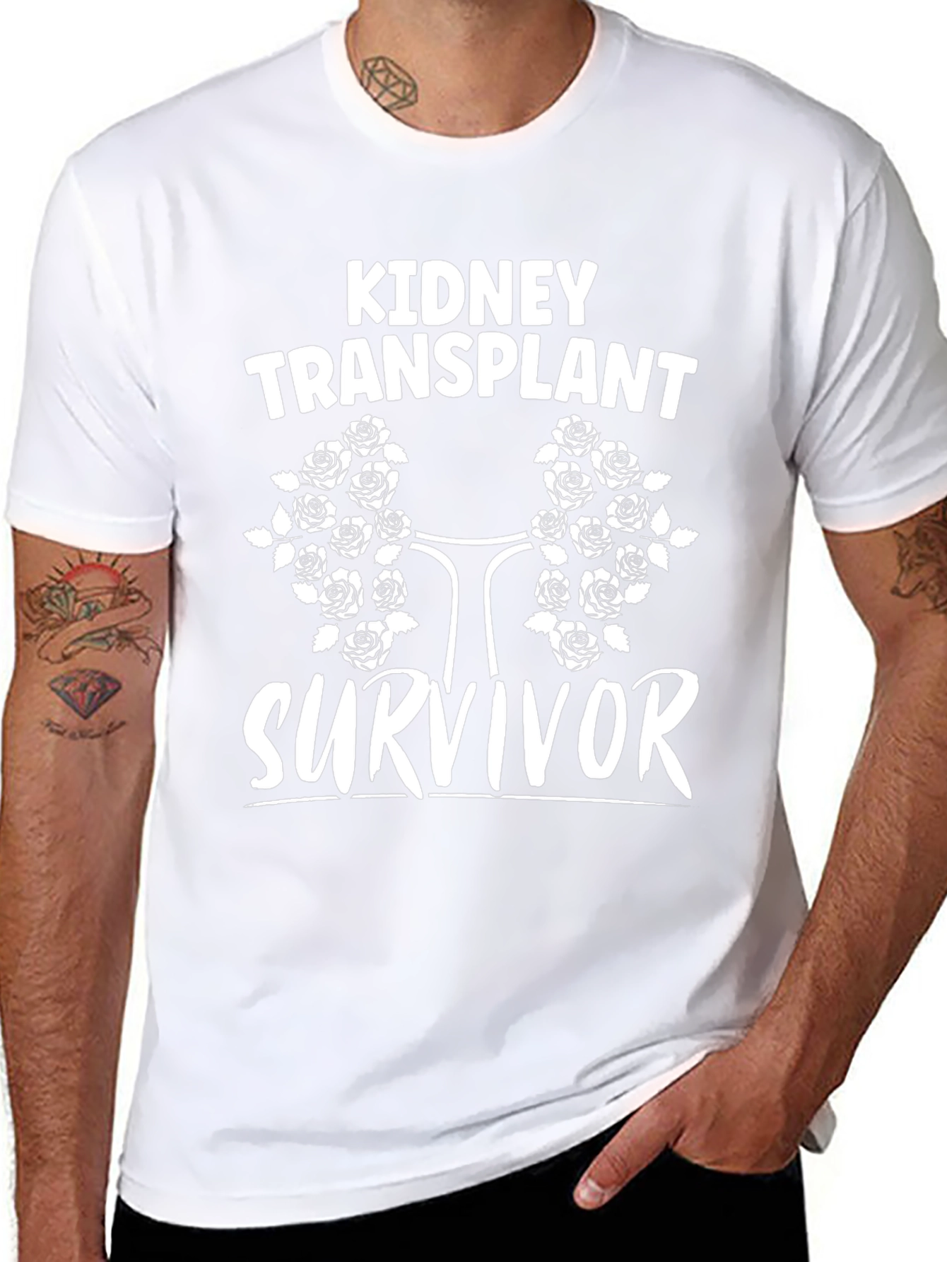 Kidney Transplant Survivor Graphic T-Shirt