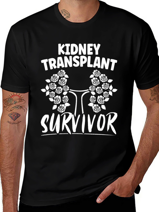 Kidney Transplant Survivor Graphic T-Shirt