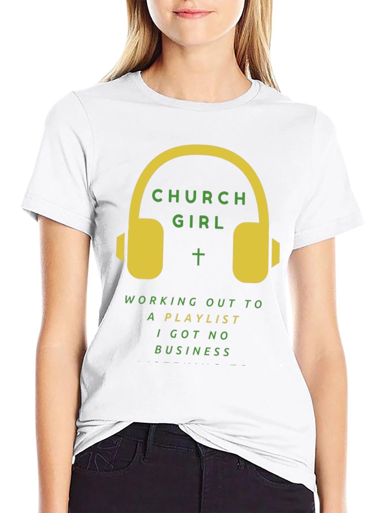 Church Girl Playlist T-Shirt