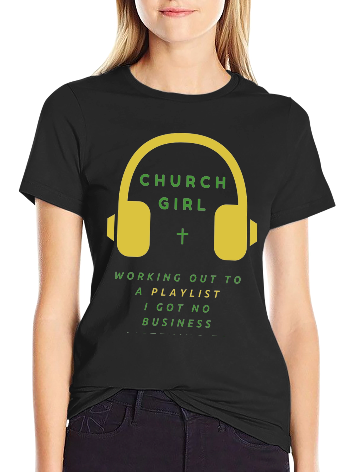 Church Girl Playlist T-Shirt
