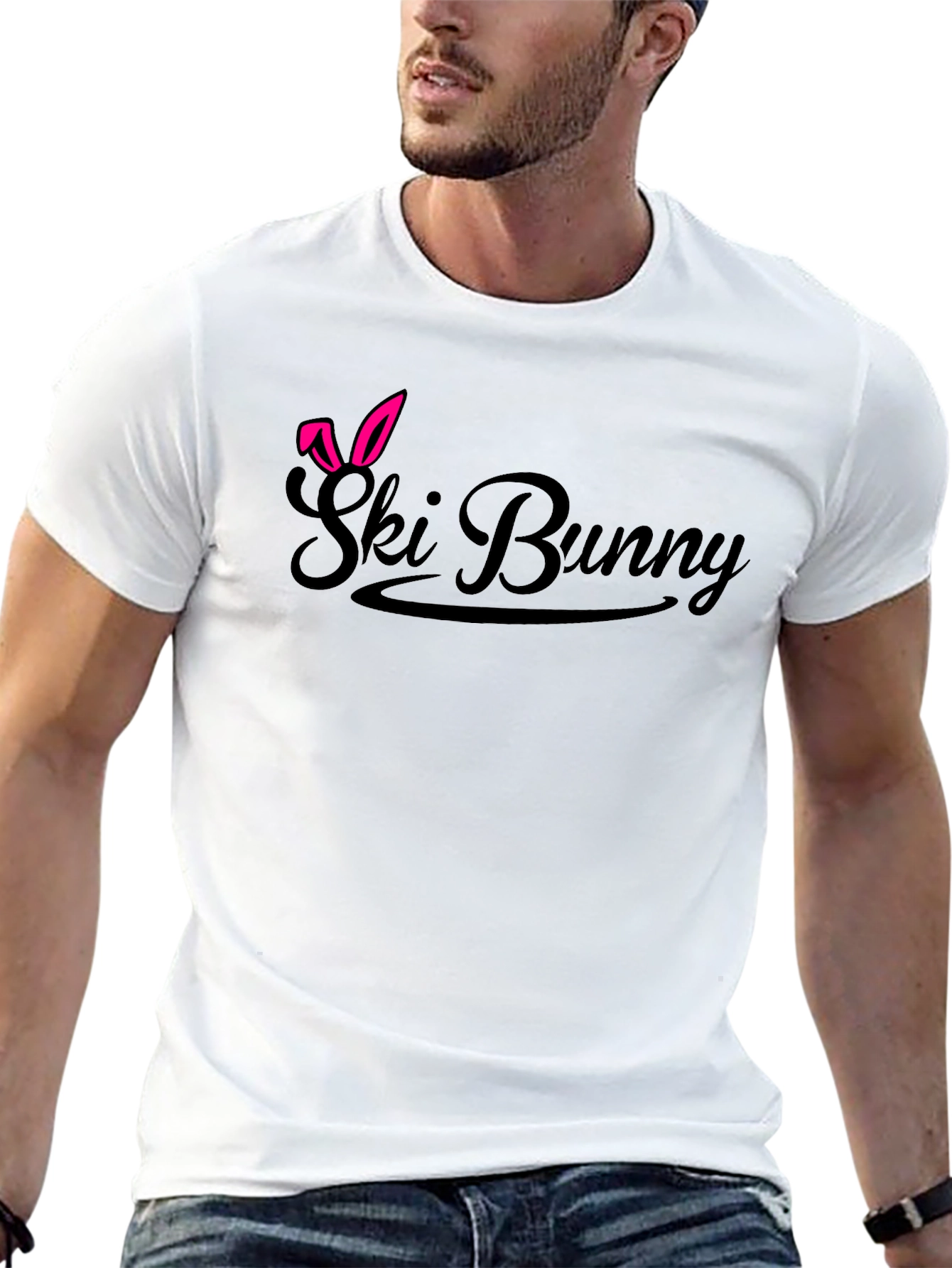 Ski Bunny T-Shirt - Fun Winter Apparel