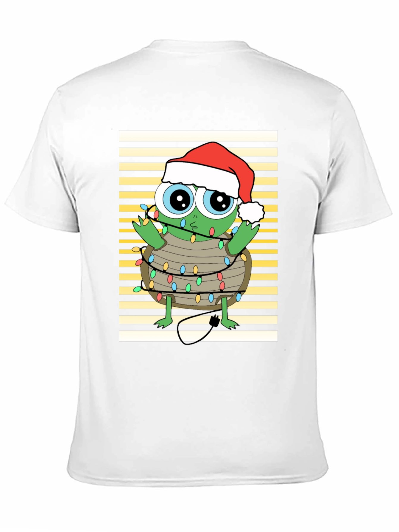 Festive Turtle Christmas Lights T-Shirt