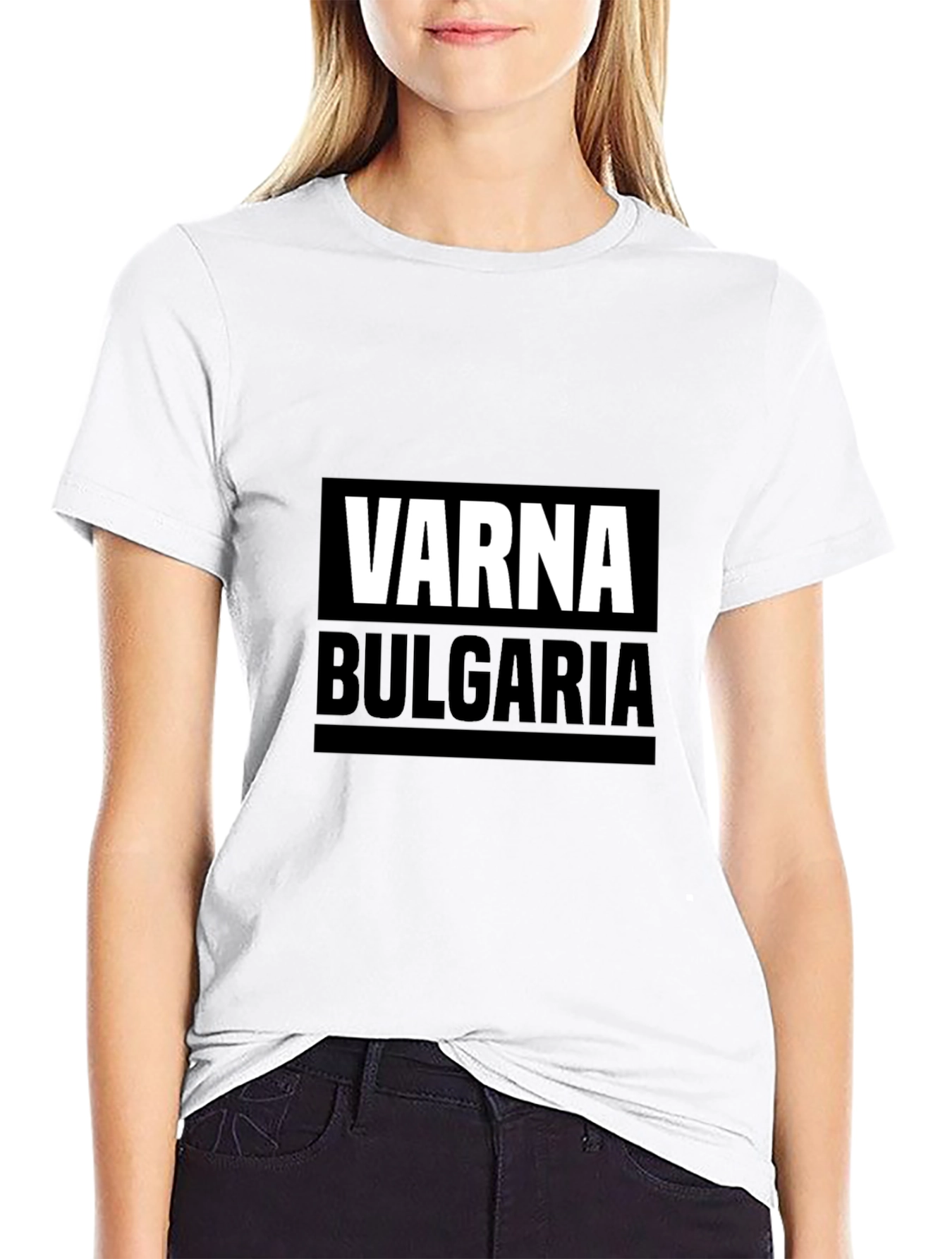 Varna Bulgaria Black T-Shirt