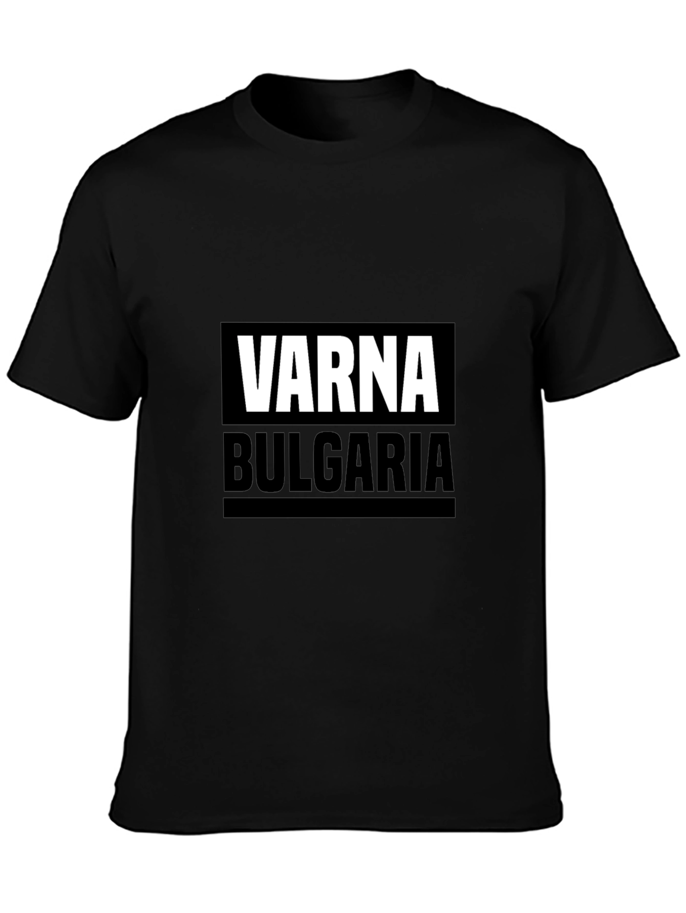 Varna Bulgaria Black T-Shirt