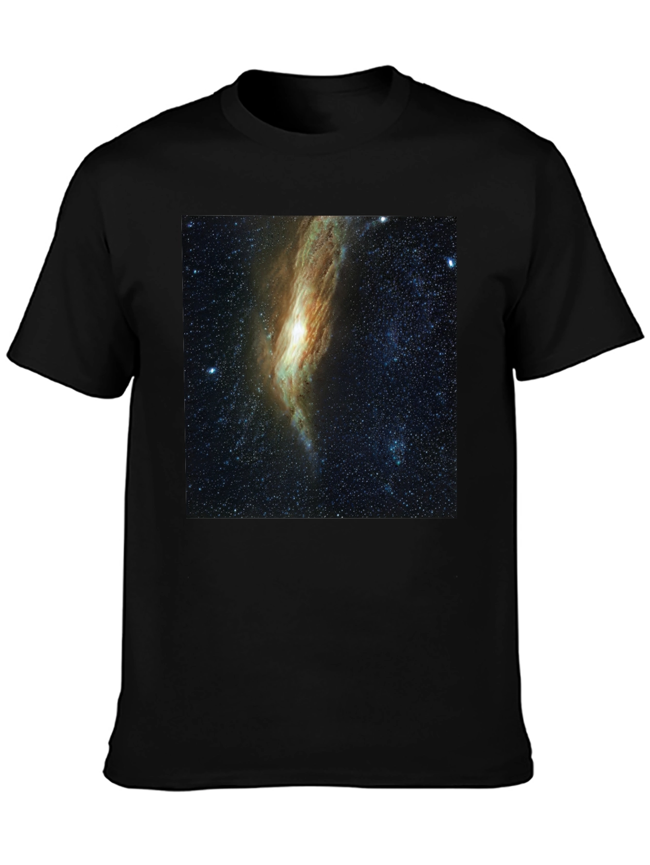 Galaxy Graphic Black T-Shirt