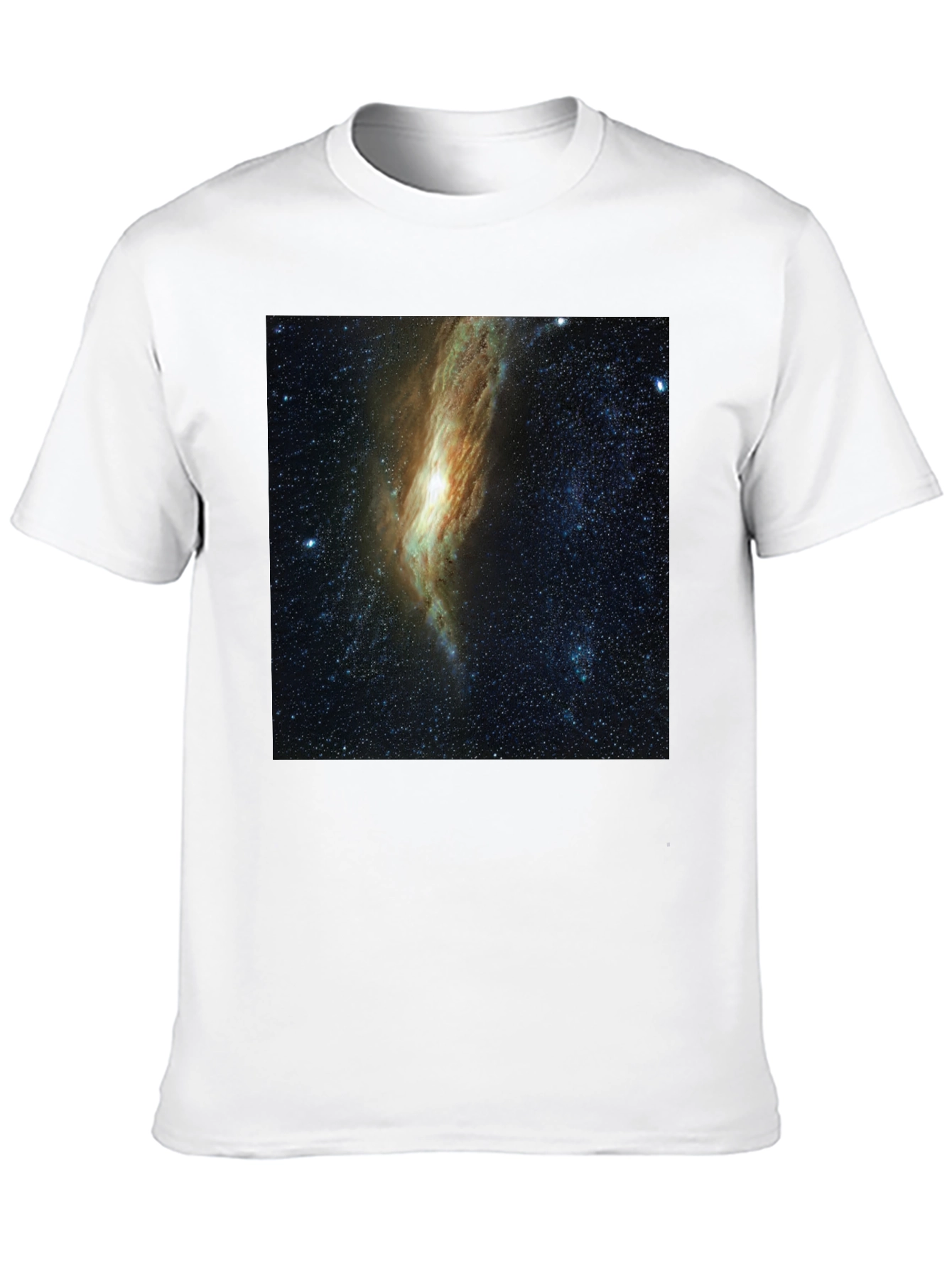 Galaxy Graphic Black T-Shirt