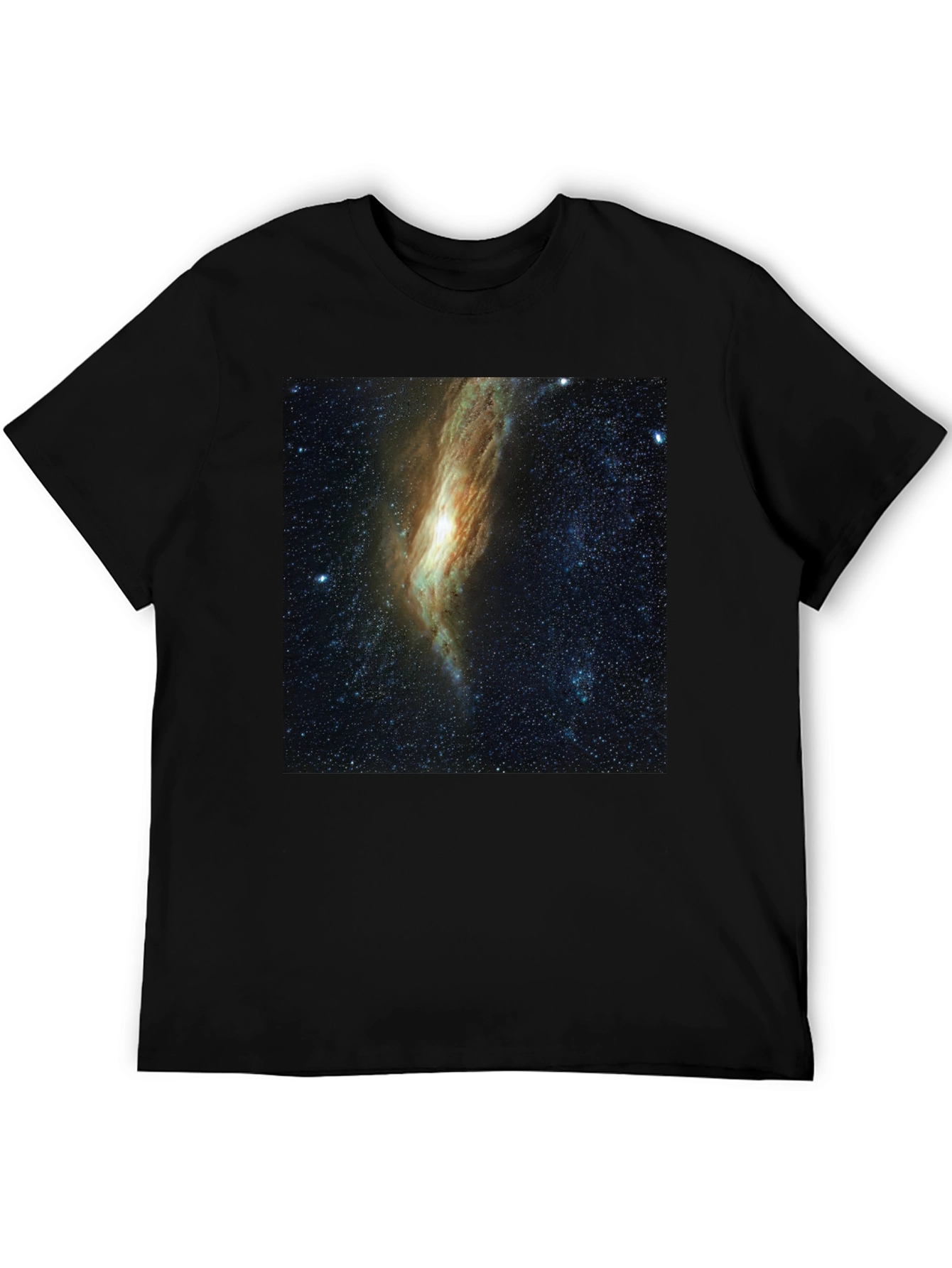 Galaxy Graphic Black T-Shirt