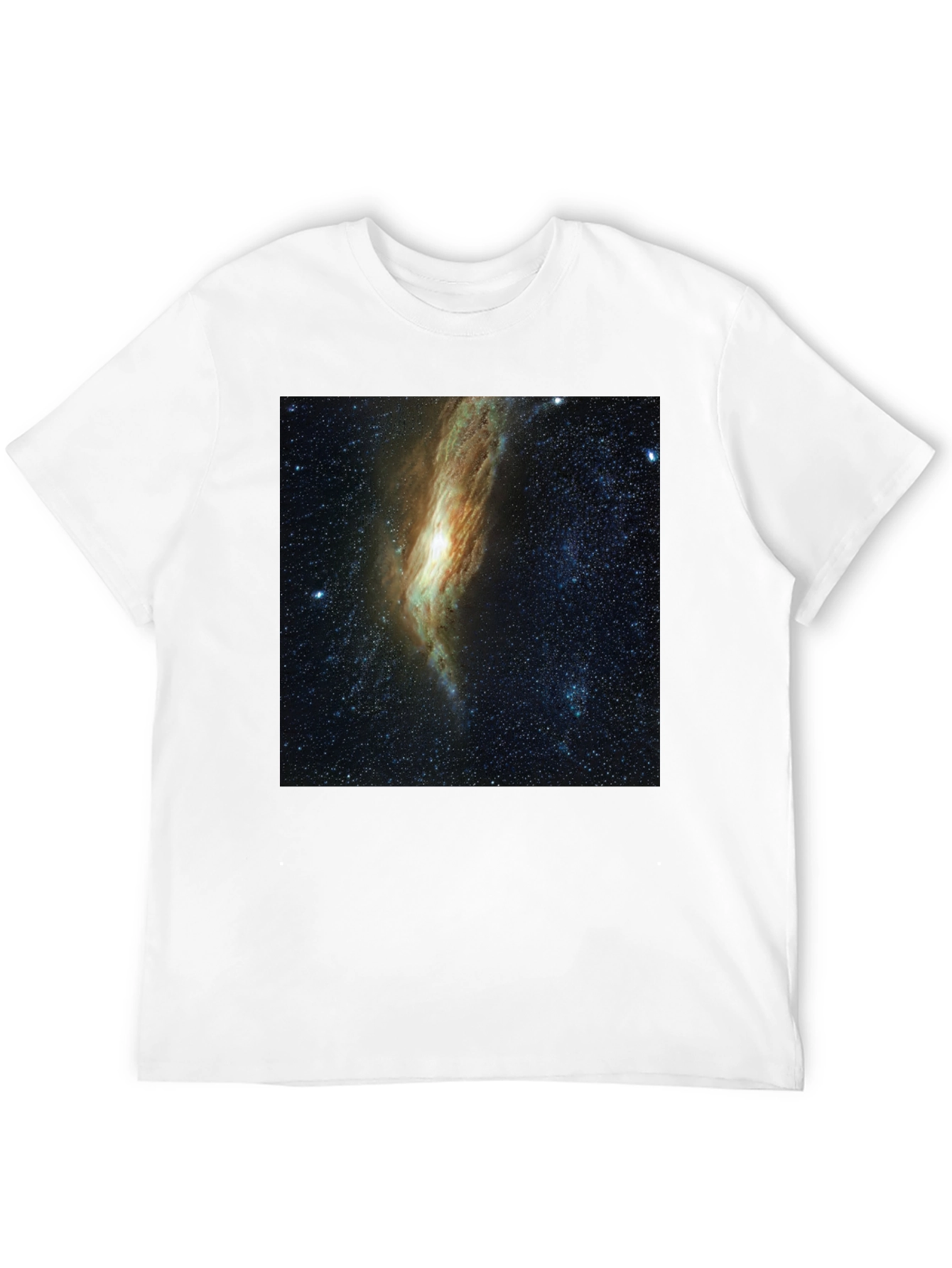 Galaxy Graphic Black T-Shirt