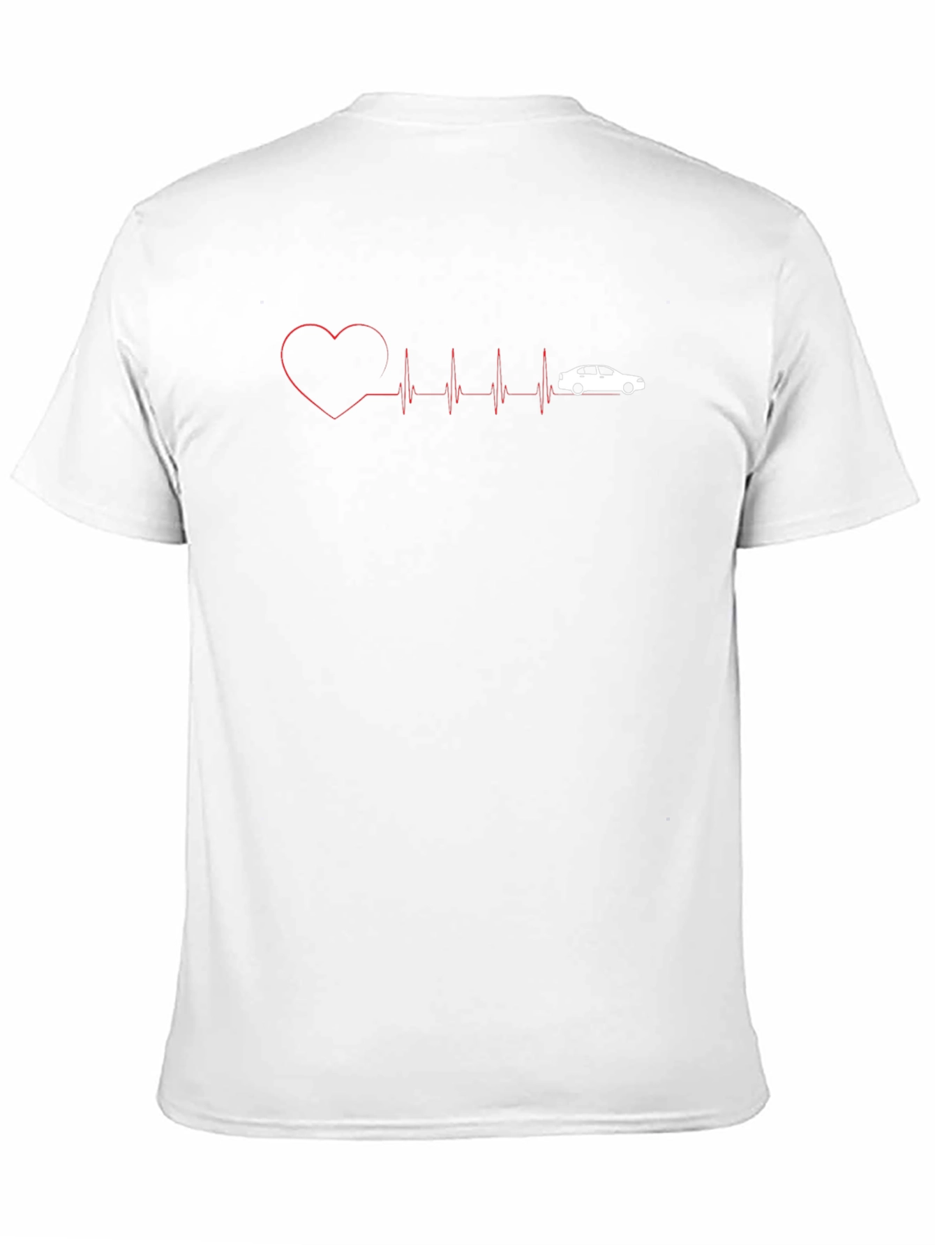 Car Heartbeat Graphic Tee