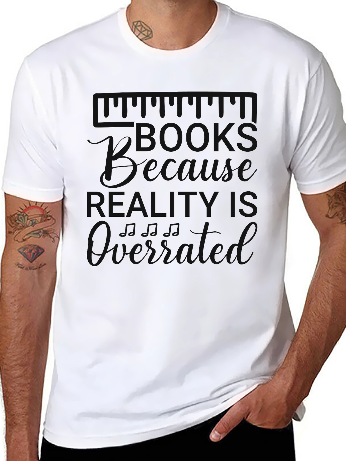 Mens Graphic Print T-Shirt - This Is Awkward