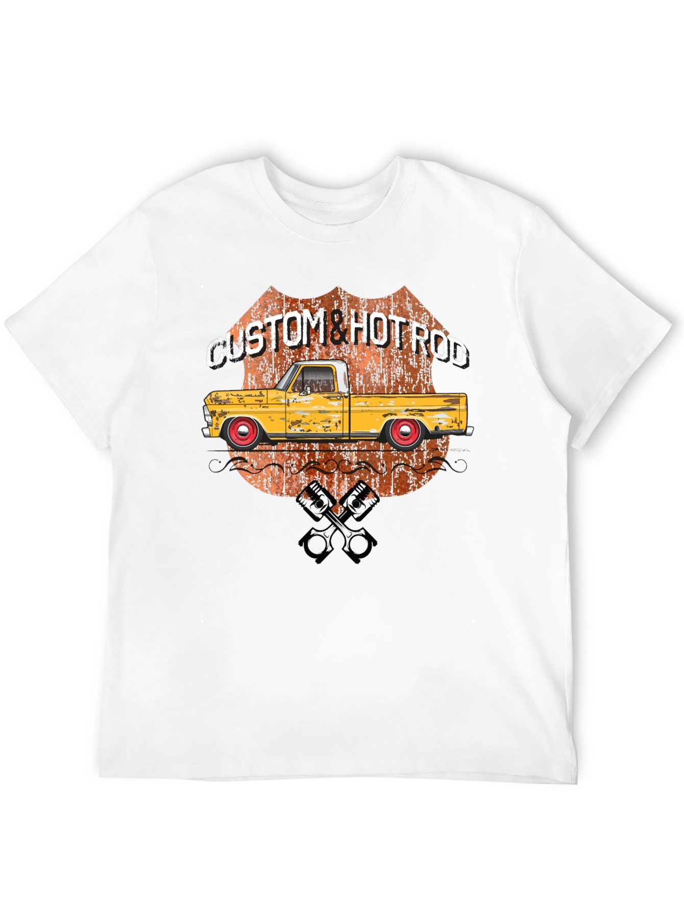 Custom Hot Rod Truck Graphic Tee