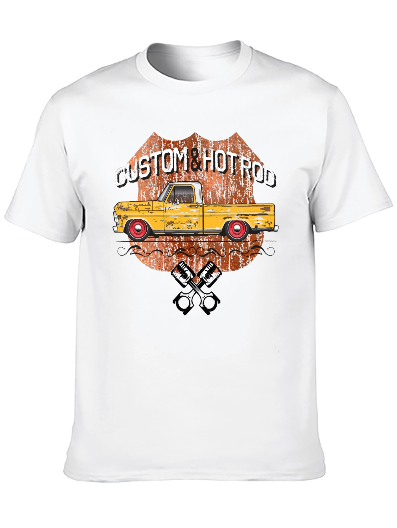Custom Hot Rod Truck Graphic Tee