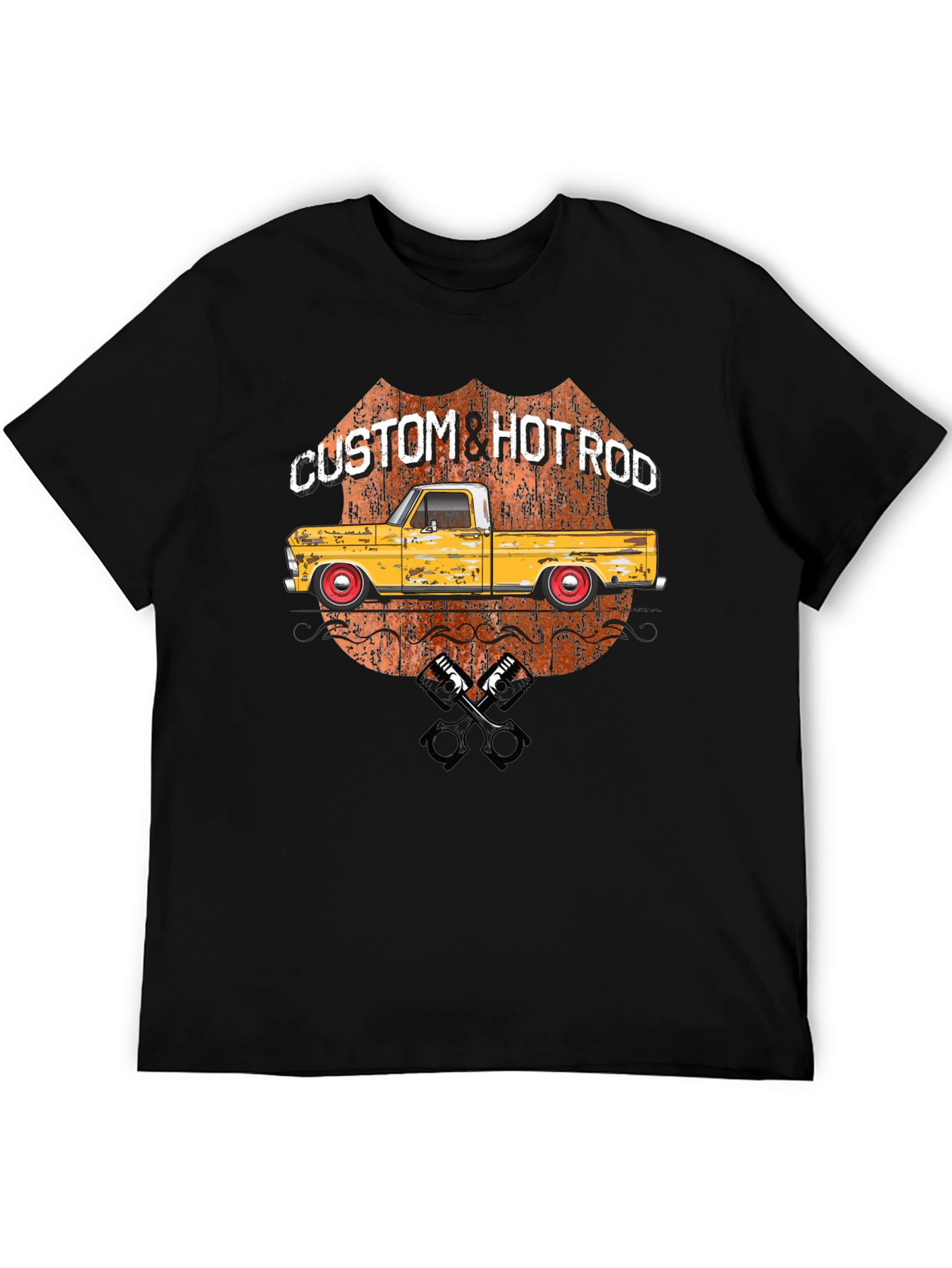 Custom Hot Rod Truck Graphic Tee