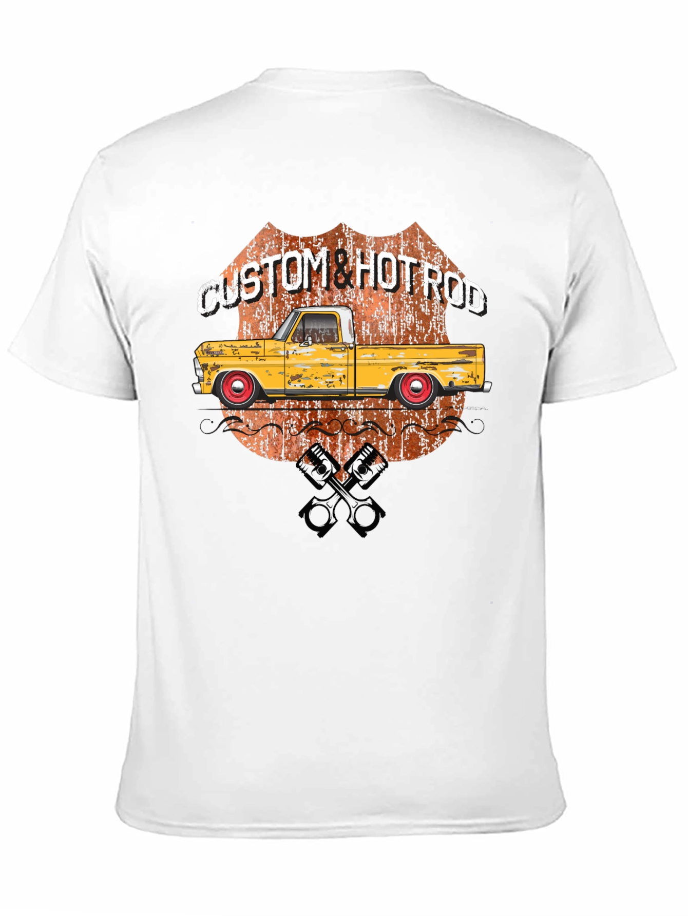 Custom Hot Rod Truck Graphic Tee