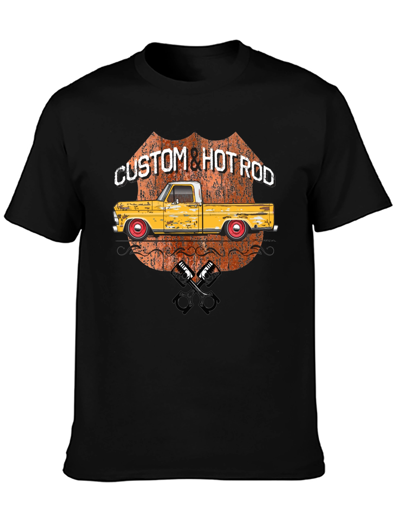 Custom Hot Rod Truck Graphic Tee