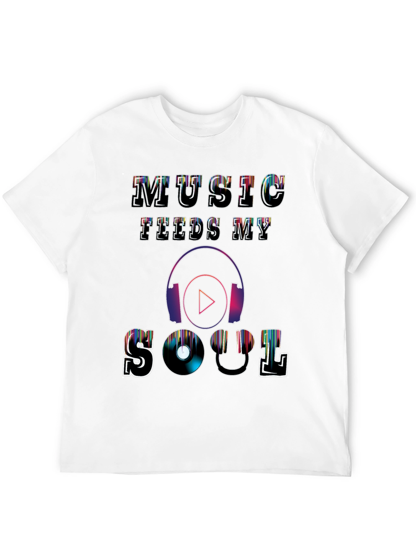 Music Feeds My Soul Graphic Tee