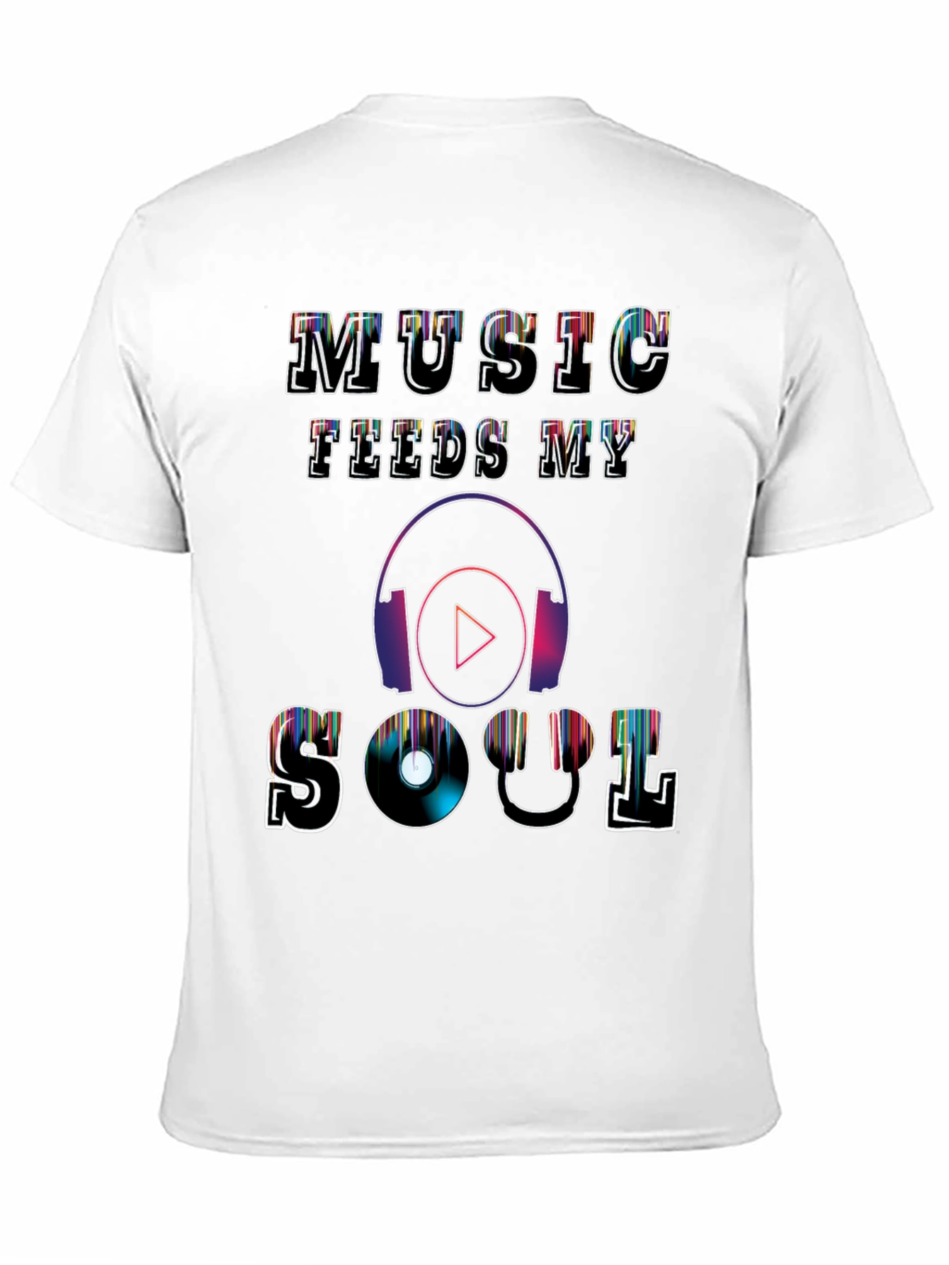 Music Feeds My Soul Graphic Tee