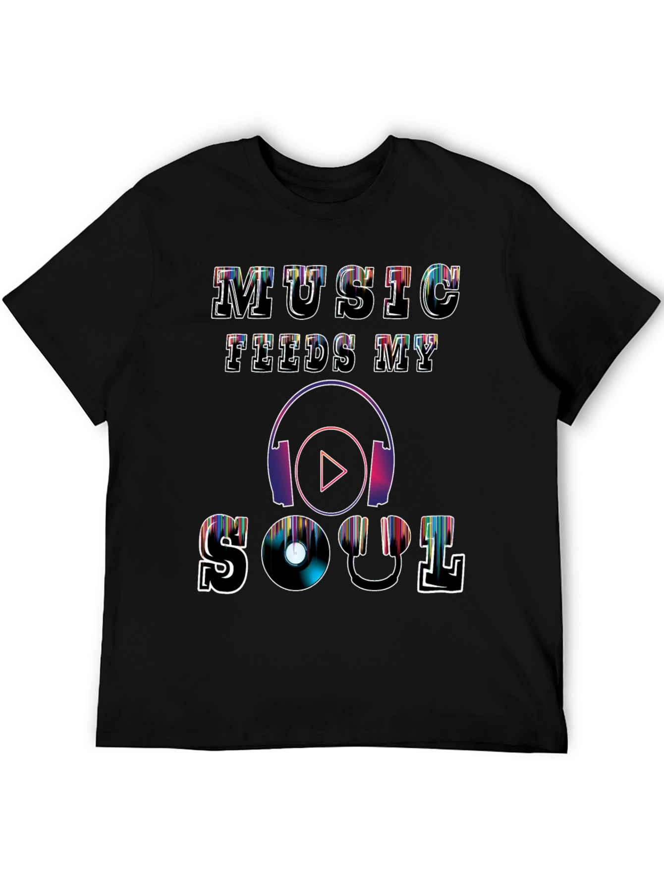 Music Feeds My Soul Graphic Tee