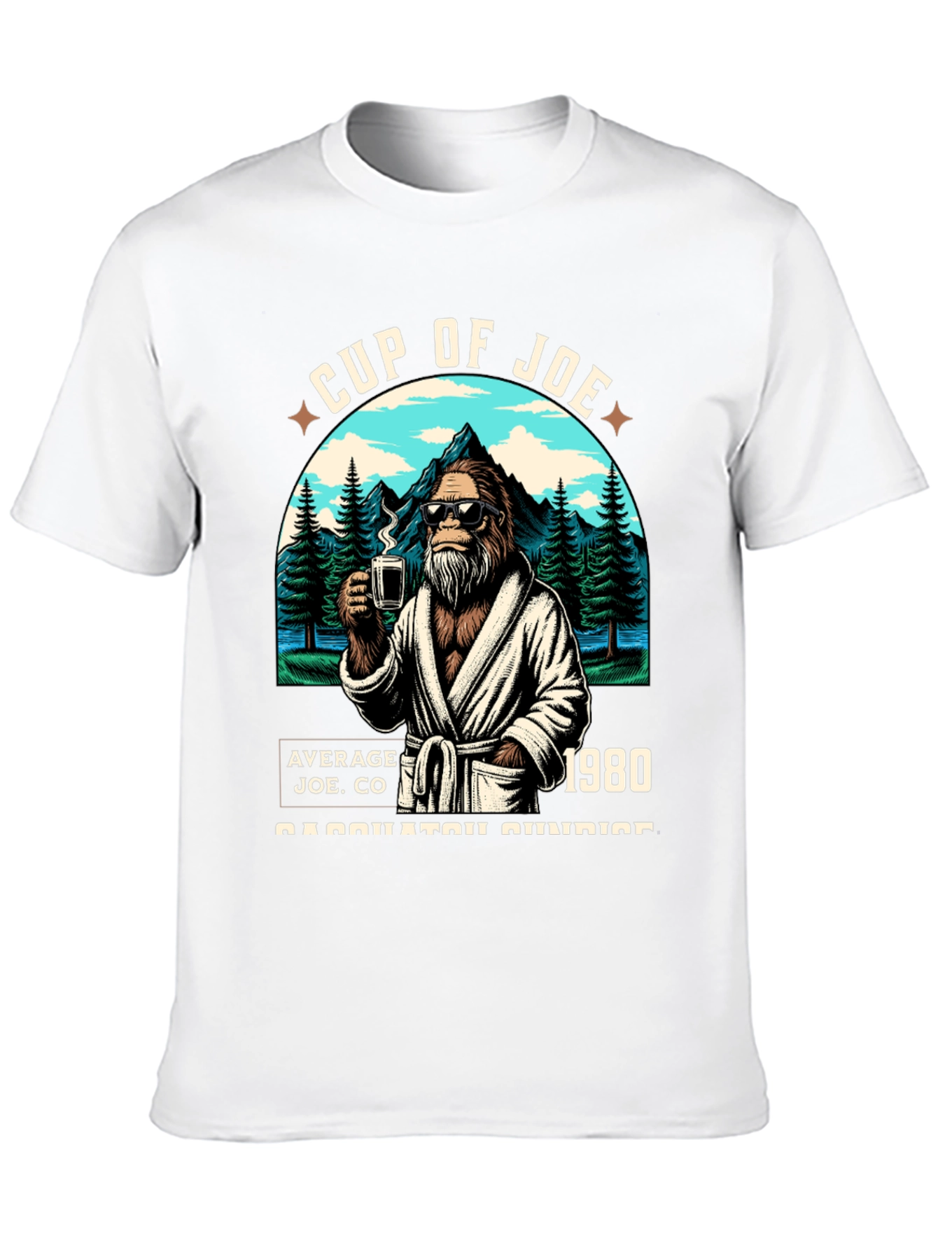 Cup of Joe Bigfoot T-Shirt: Average Joe CO