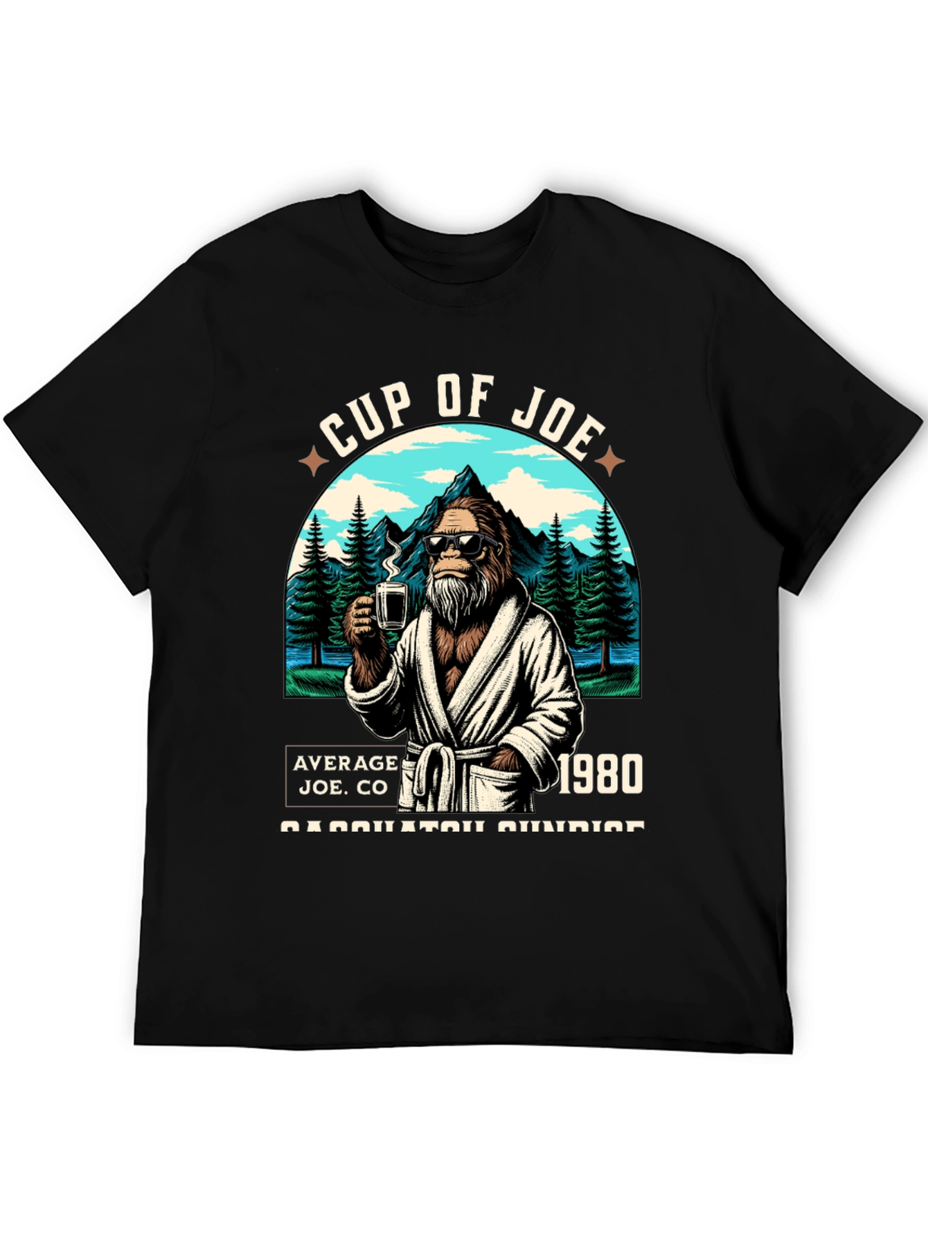 Cup of Joe Bigfoot T-Shirt: Average Joe CO