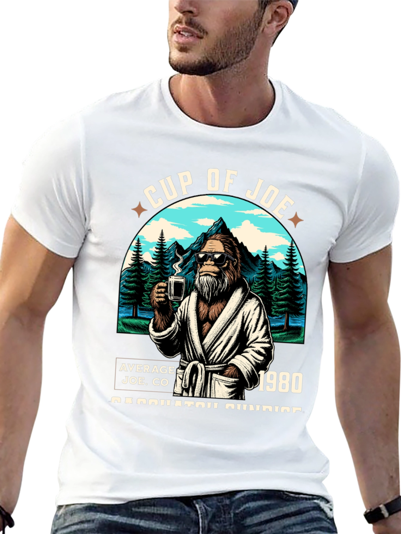 Cup of Joe Bigfoot T-Shirt: Average Joe CO
