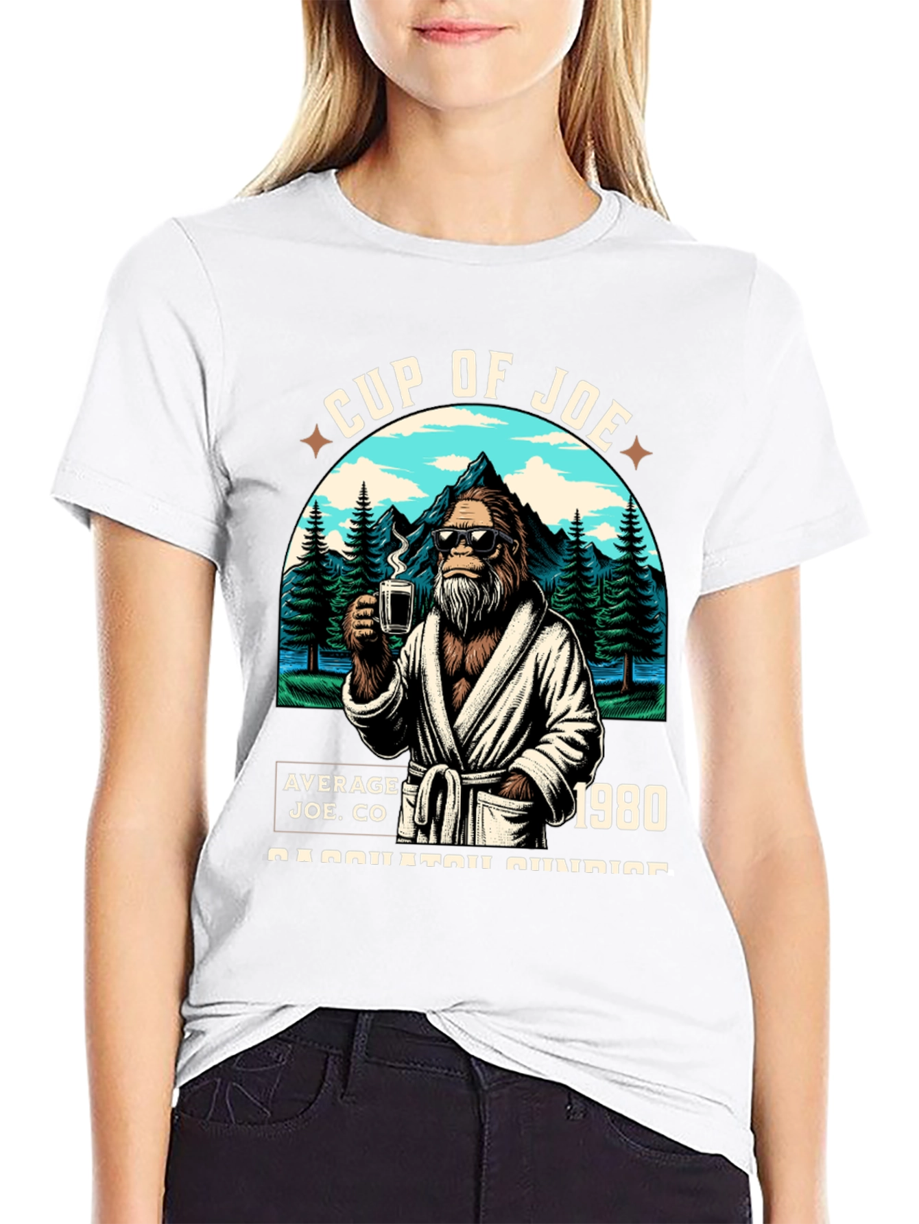 Cup of Joe Bigfoot T-Shirt: Average Joe CO