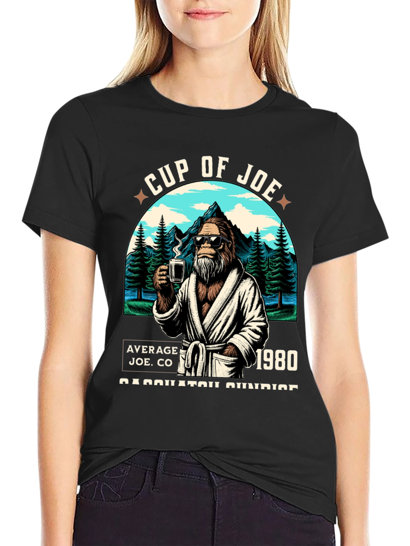Cup of Joe Bigfoot T-Shirt: Average Joe CO