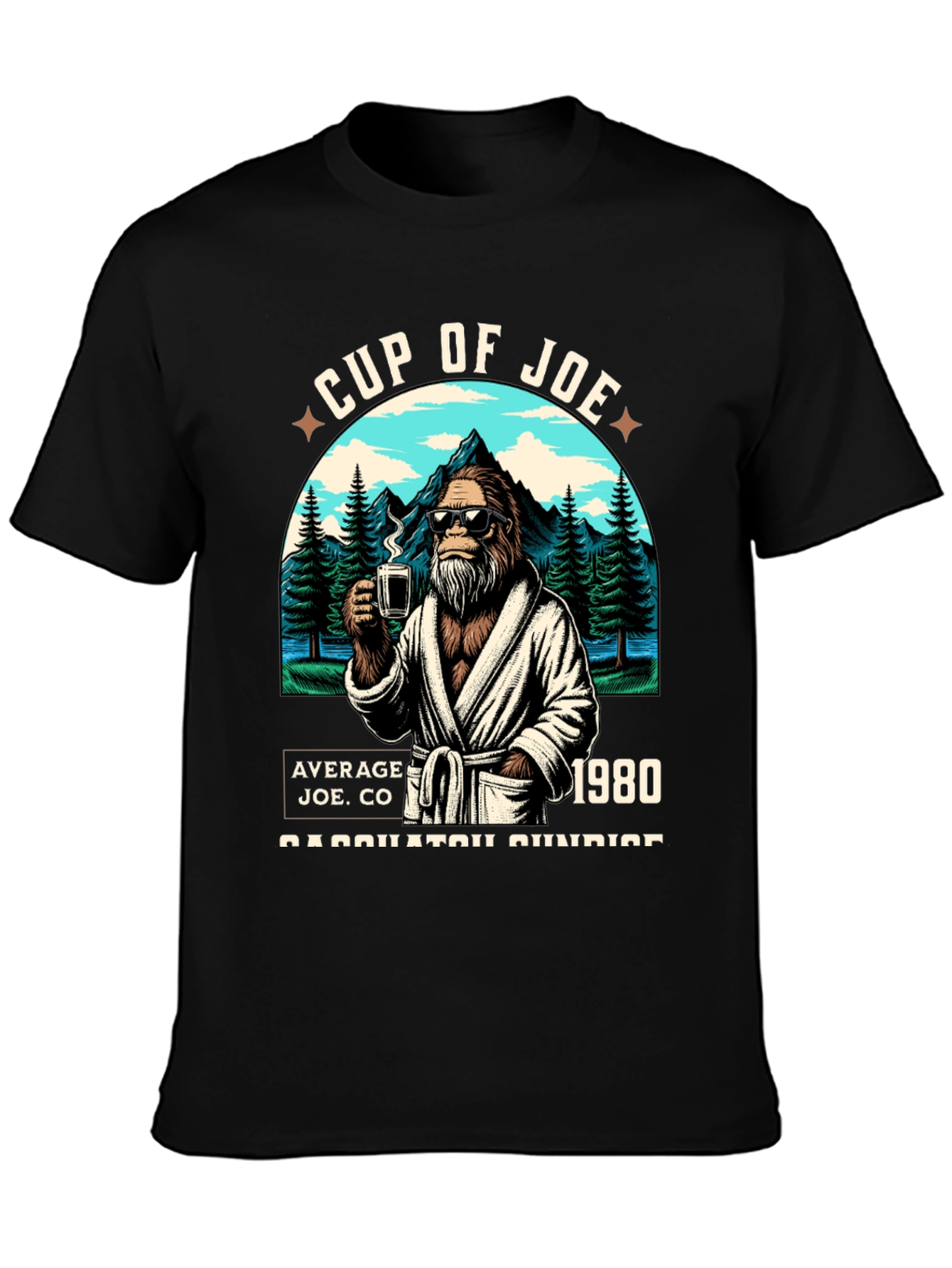 Cup of Joe Bigfoot T-Shirt: Average Joe CO