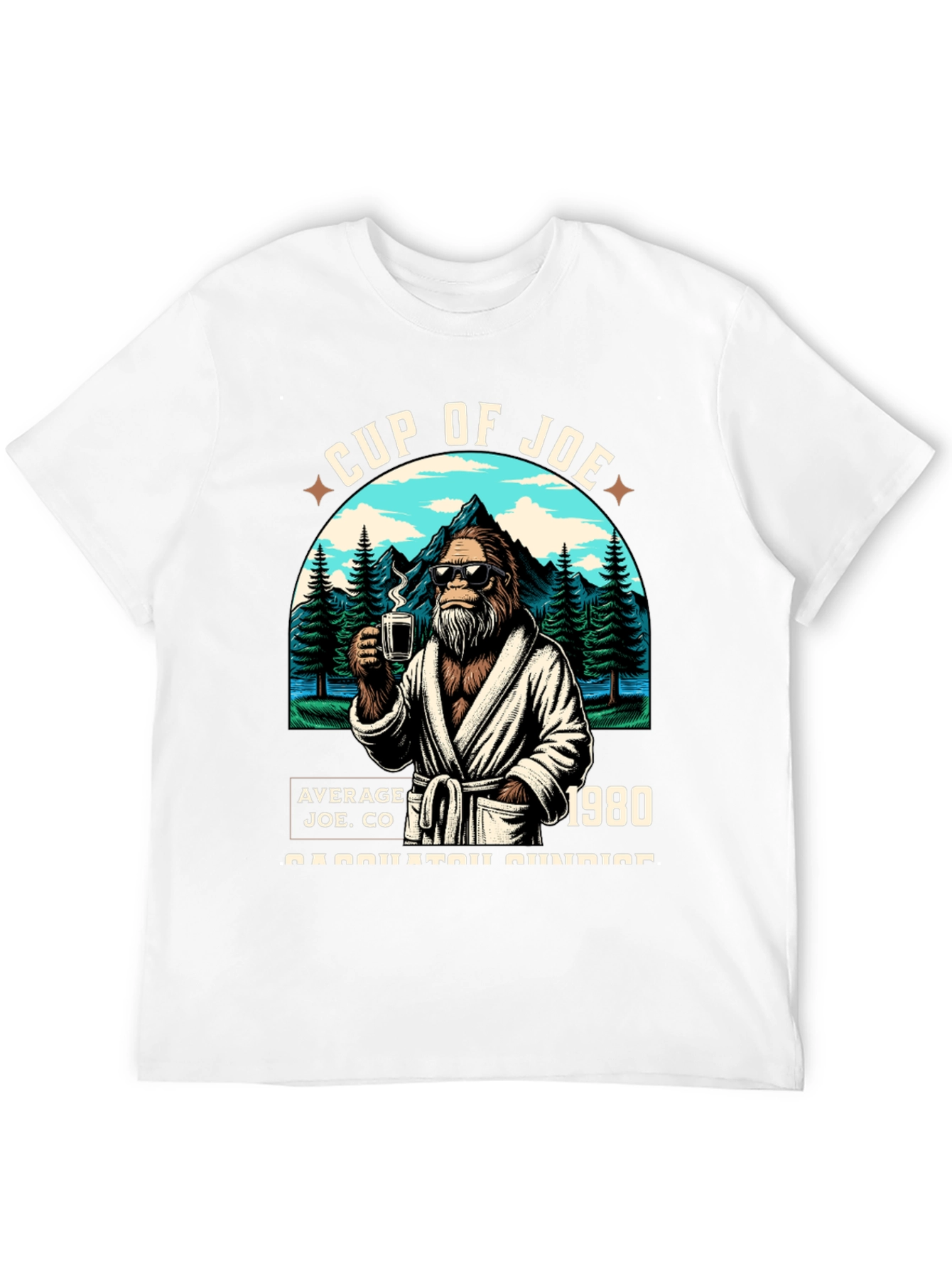 Cup of Joe Bigfoot T-Shirt: Average Joe CO